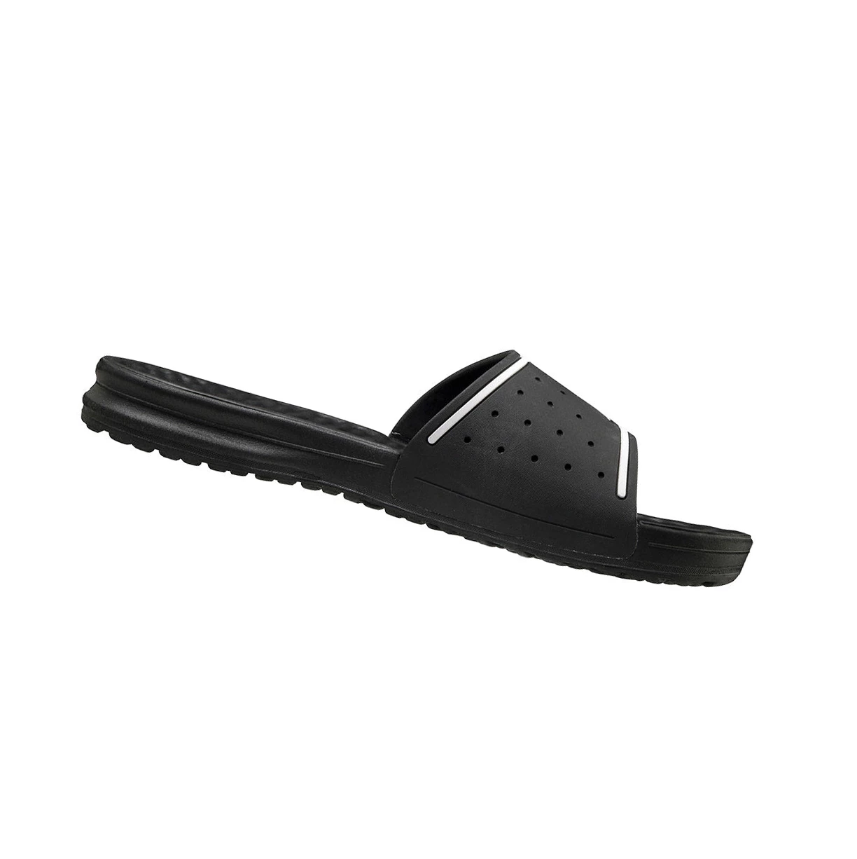 Sandalias de Diapositivas Mizuno Relax Chanclas 2 Hombre Black/White | 62514-FSKB