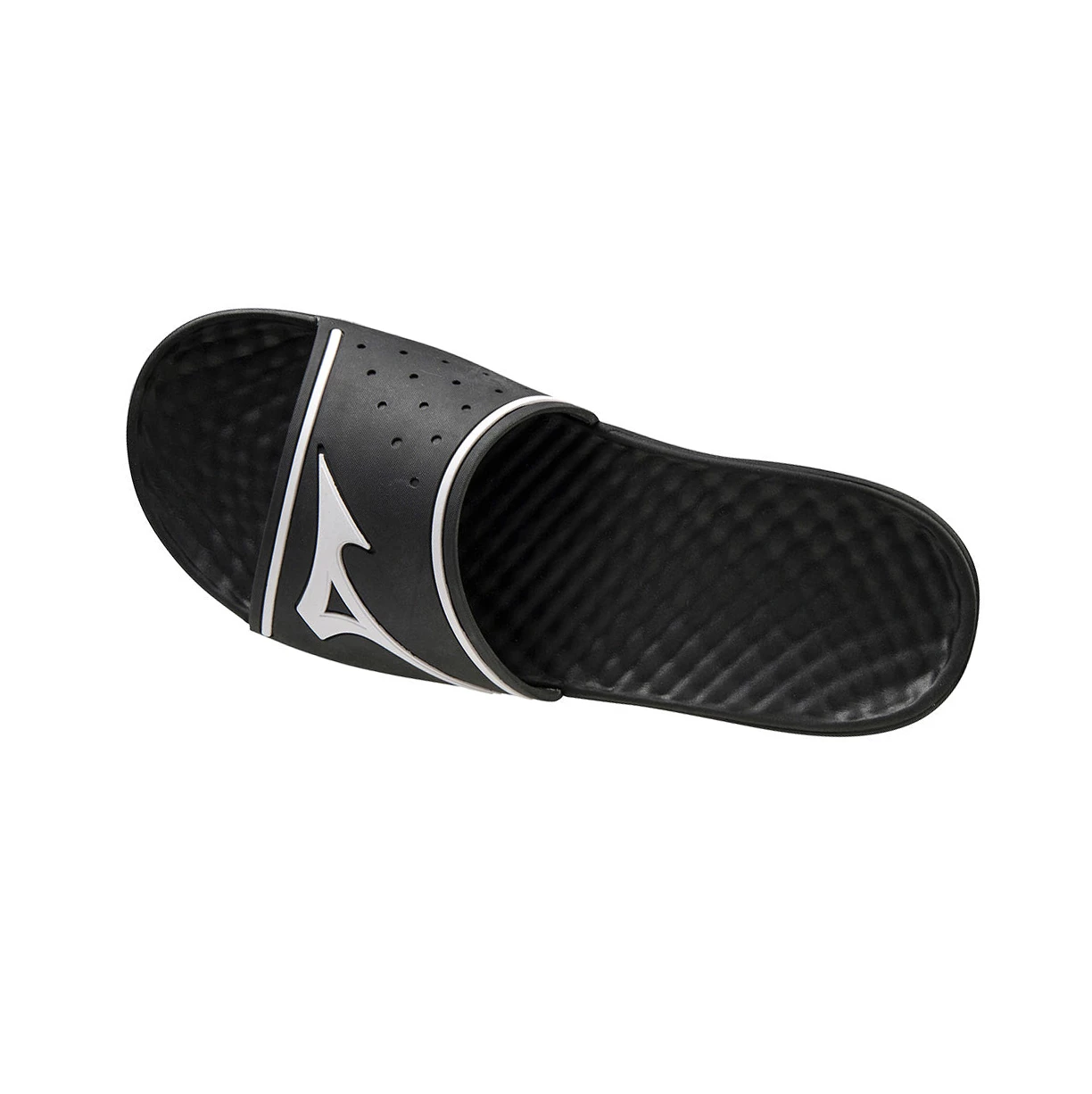 Sandalias de Diapositivas Mizuno Relax Chanclas 2 Hombre Black/White | 62514-FSKB