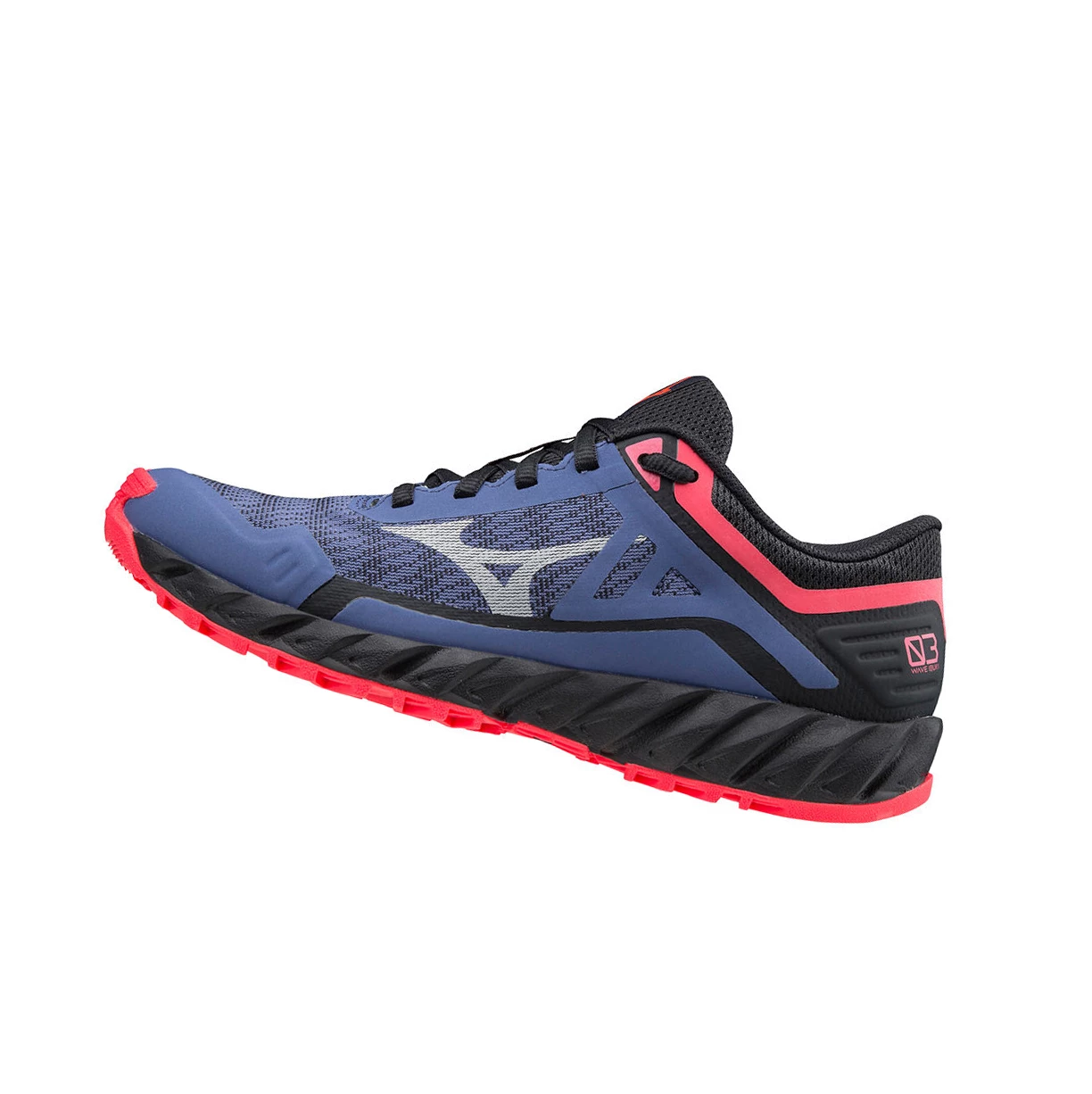 Zapatillas De Trail Running Mizuno Wave Ibuki 3 Mujer Blue/Black/Pink | 42301-MKRZ