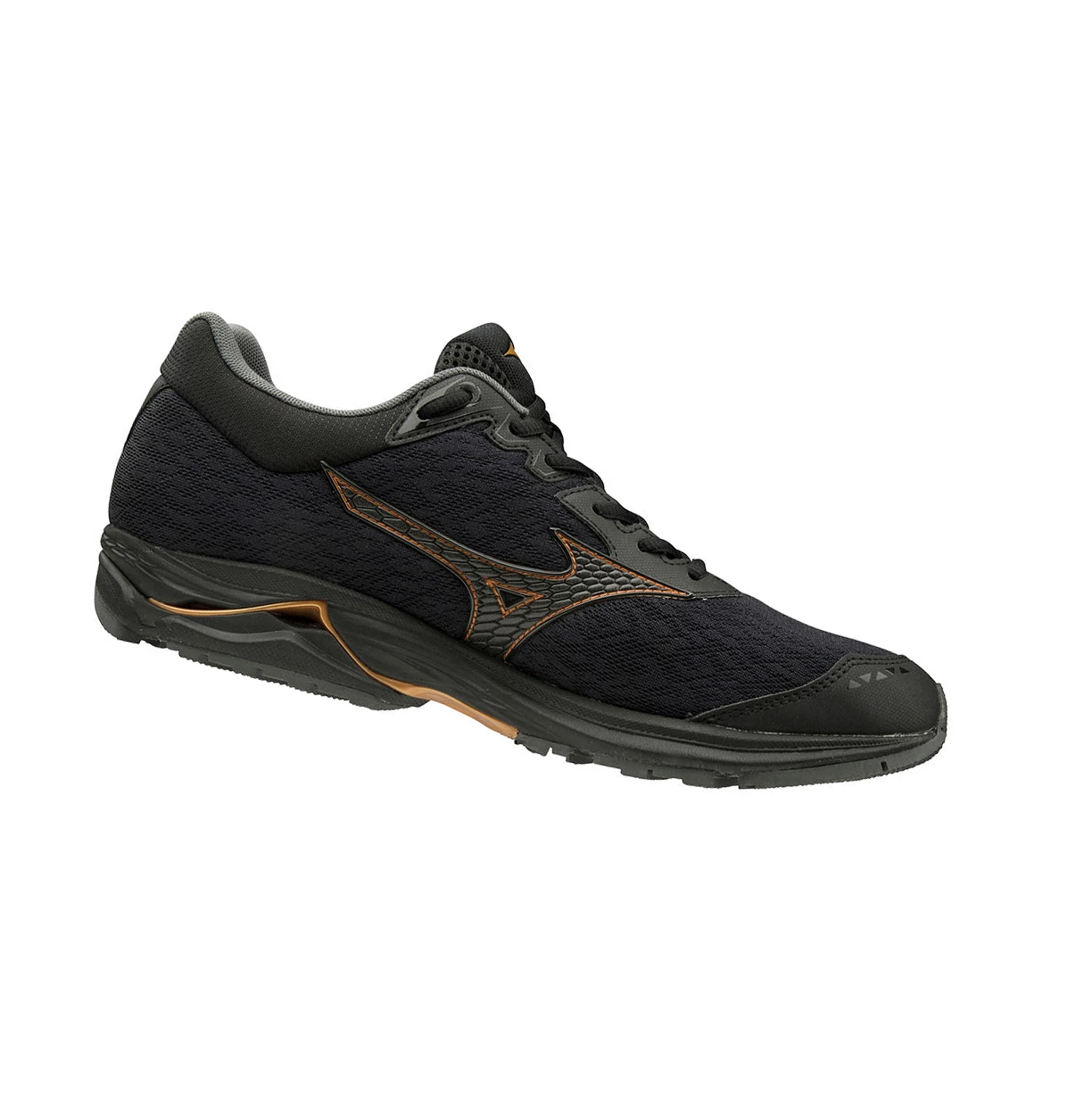 Zapatillas De Trail Running Mizuno Wave Rider Gtx Hombre Negras | 60574-AOPR