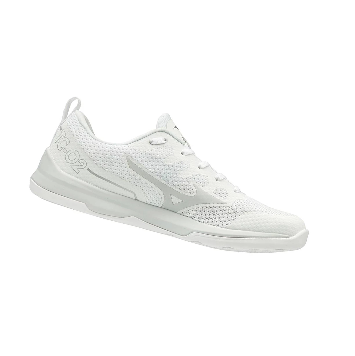 Zapatillas Deportivos Mizuno Tc-02 Mujer White/Silver | 62053-NSYG