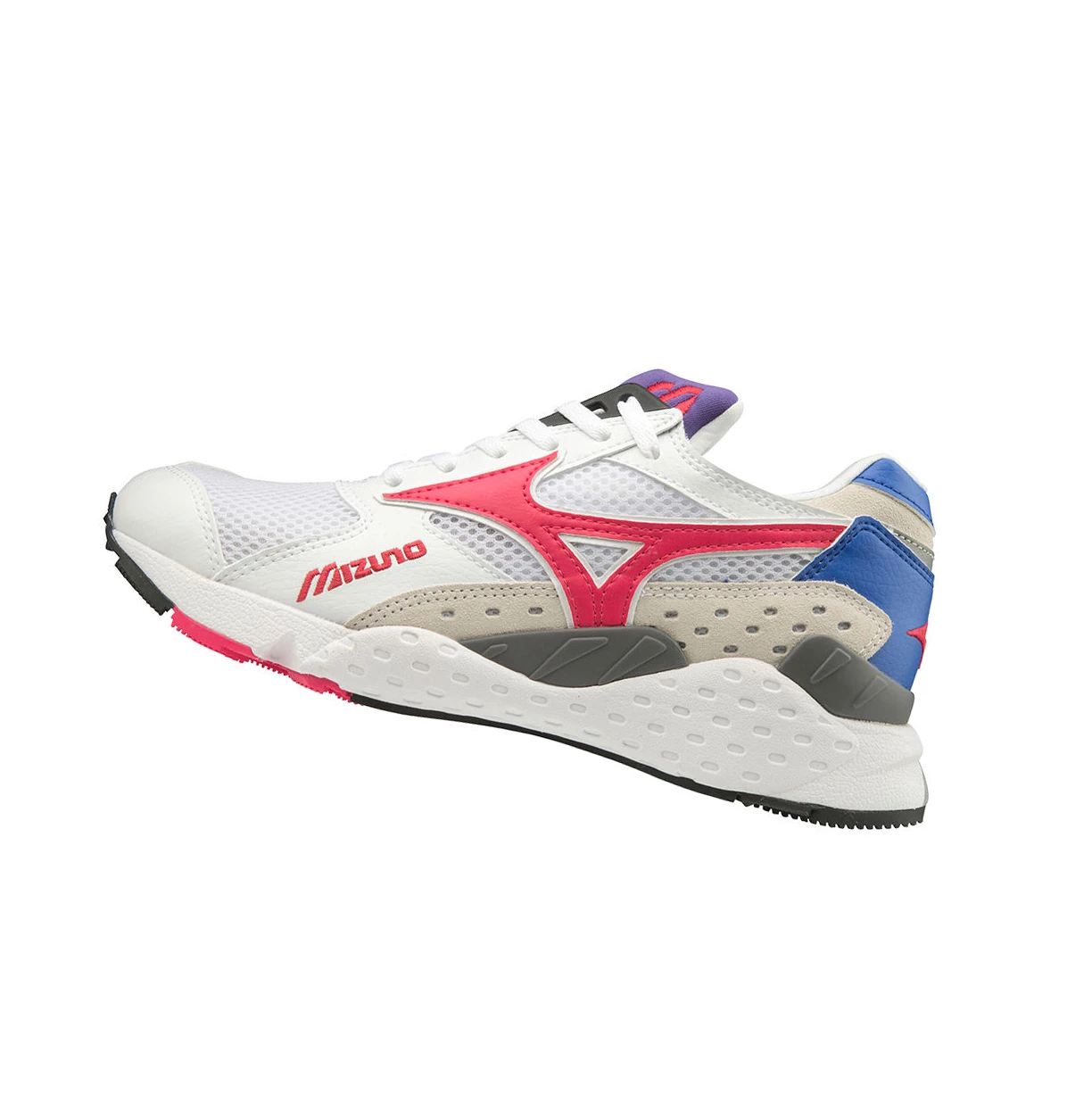 Zapatillas Mizuno Mondo Control Hombre White/Pink/Blue | 30267-BLCW