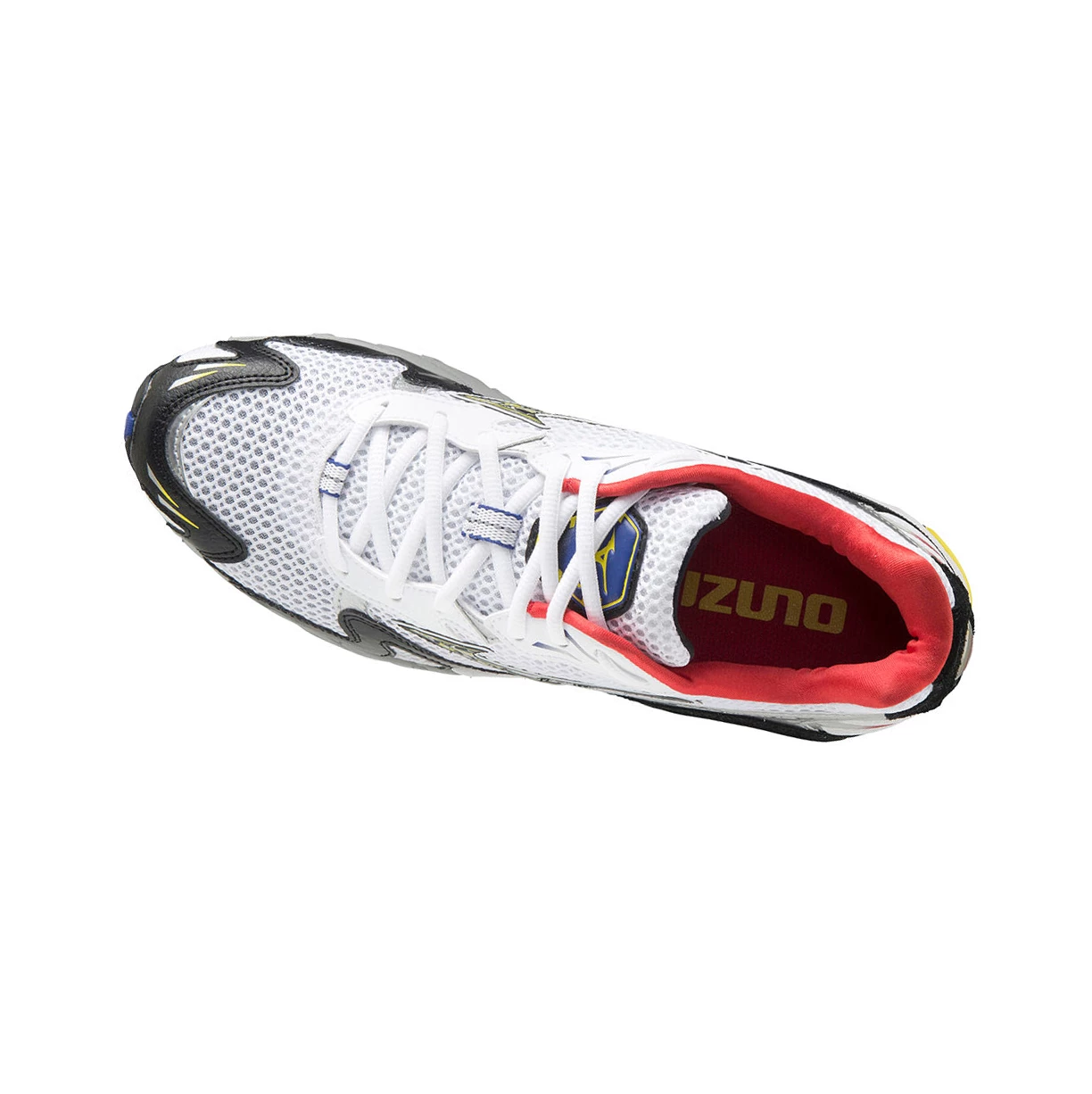 Zapatillas Mizuno Wave Rider 10 Hombre White/Black/Red | 97215-YTBU