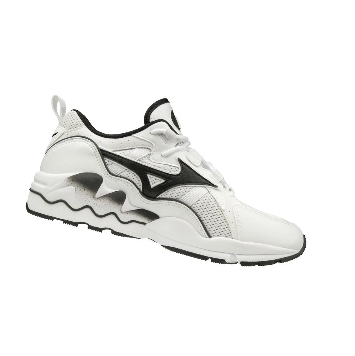 Zapatillas Mizuno Wave Rider 1 Mujer White/Black | 24016-EZFM