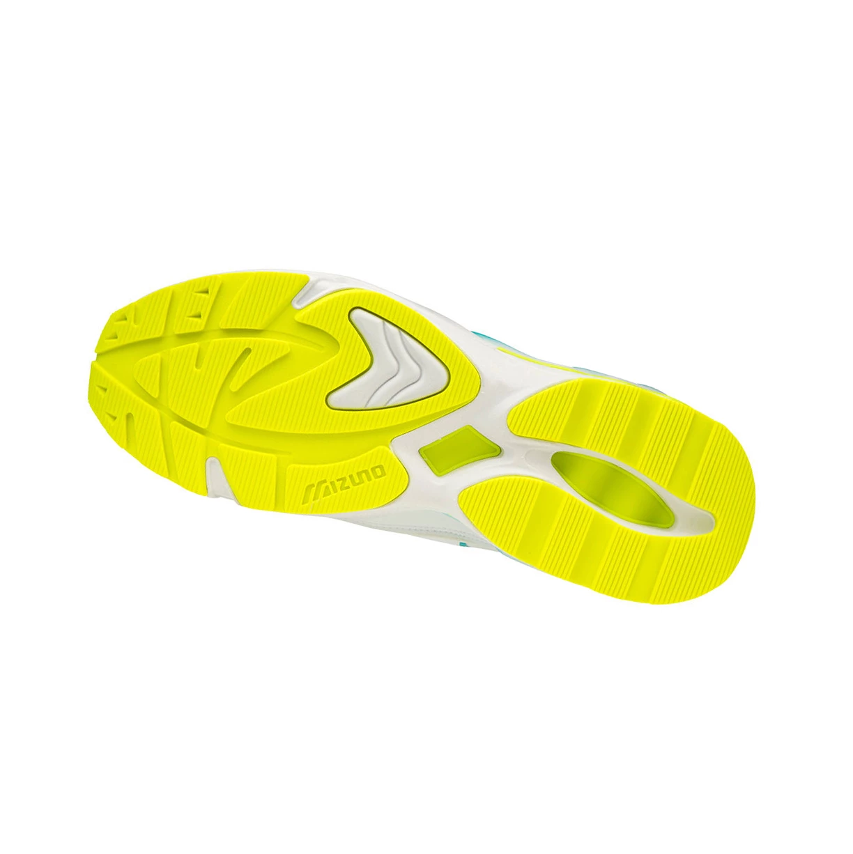 Zapatillas Mizuno Wave Rider 1 Shape Of Time Hombre White/Yellow | 16790-RWBU