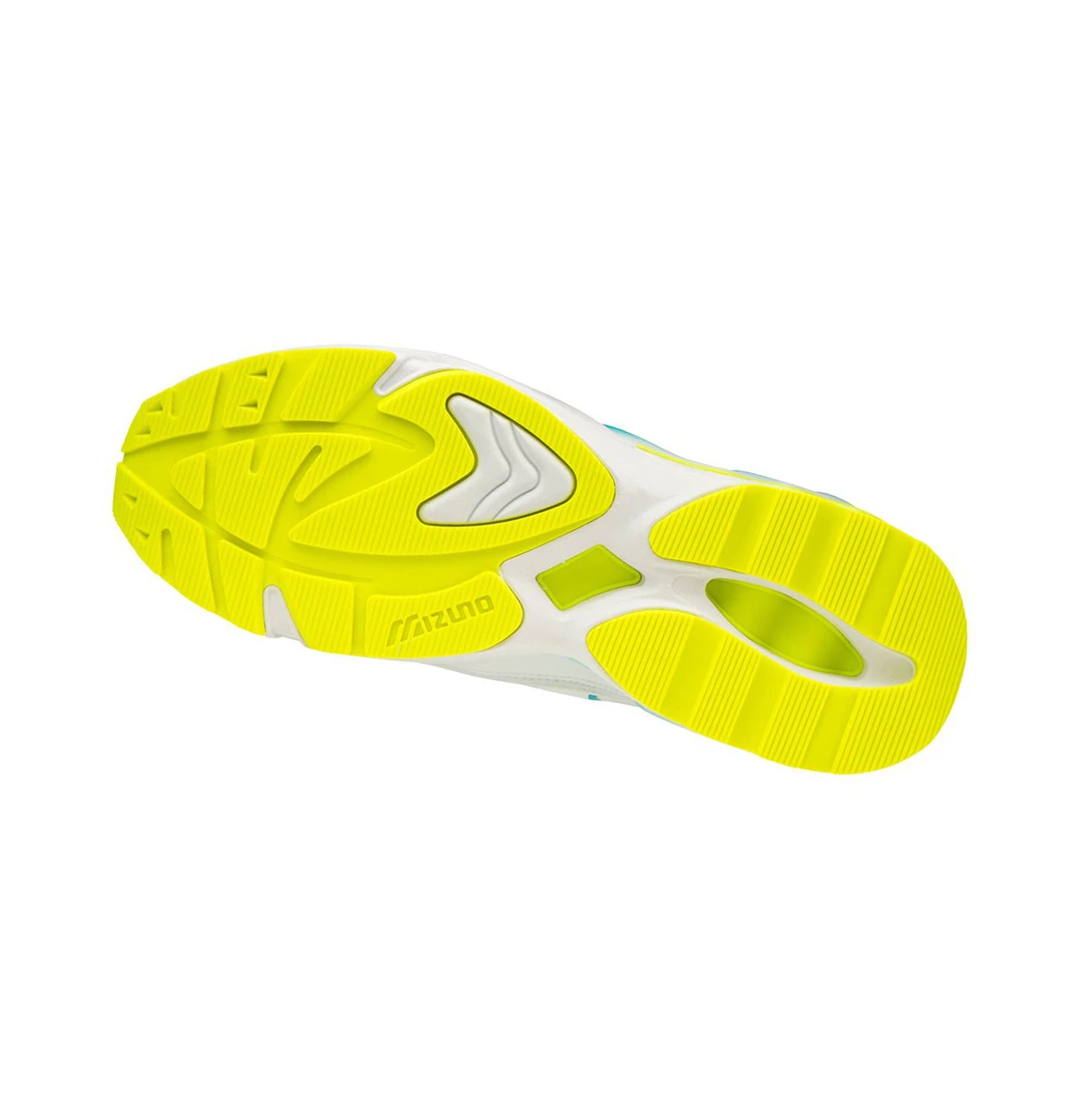 Zapatillas Mizuno Wave Rider 1 Shape Of Time Mujer White/Yellow | 69071-HJGW