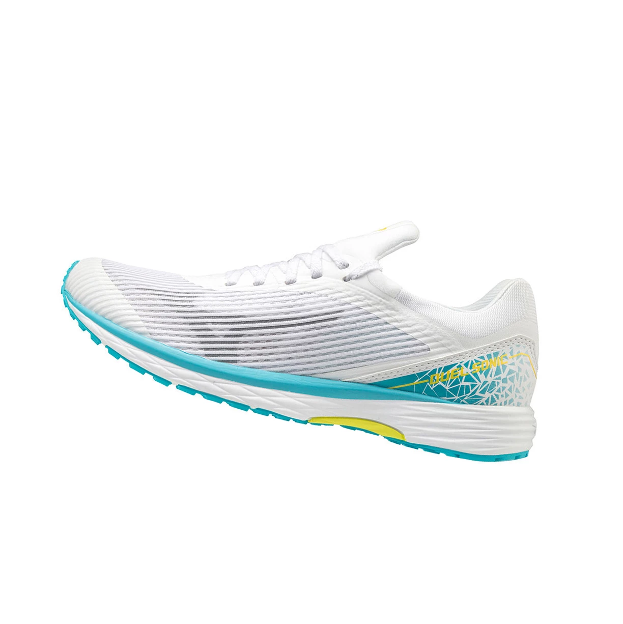 Zapatillas Running Mizuno Duel Sonic Mujer White/Blue | 24758-LNYM