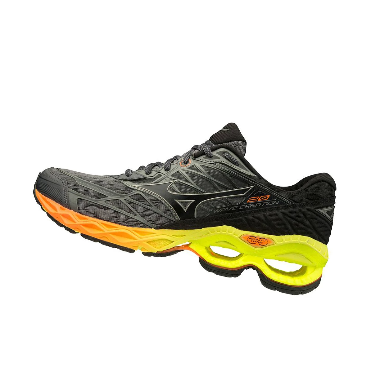 Zapatillas Running Mizuno Wave Creation 20 Hombre Grey/Yellow | 17456-JMFN