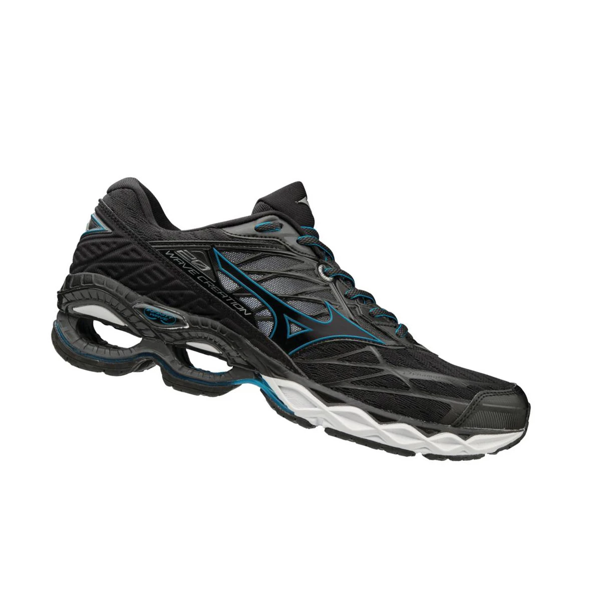 Zapatillas Running Mizuno Wave Creation 20 Hombre Negras | 34196-UBYW