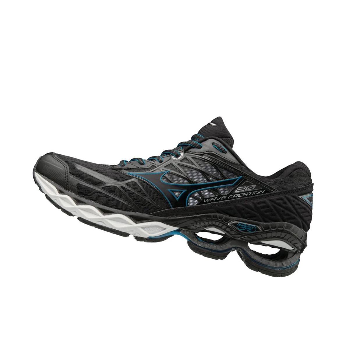 Zapatillas Running Mizuno Wave Creation 20 Hombre Negras | 34196-UBYW