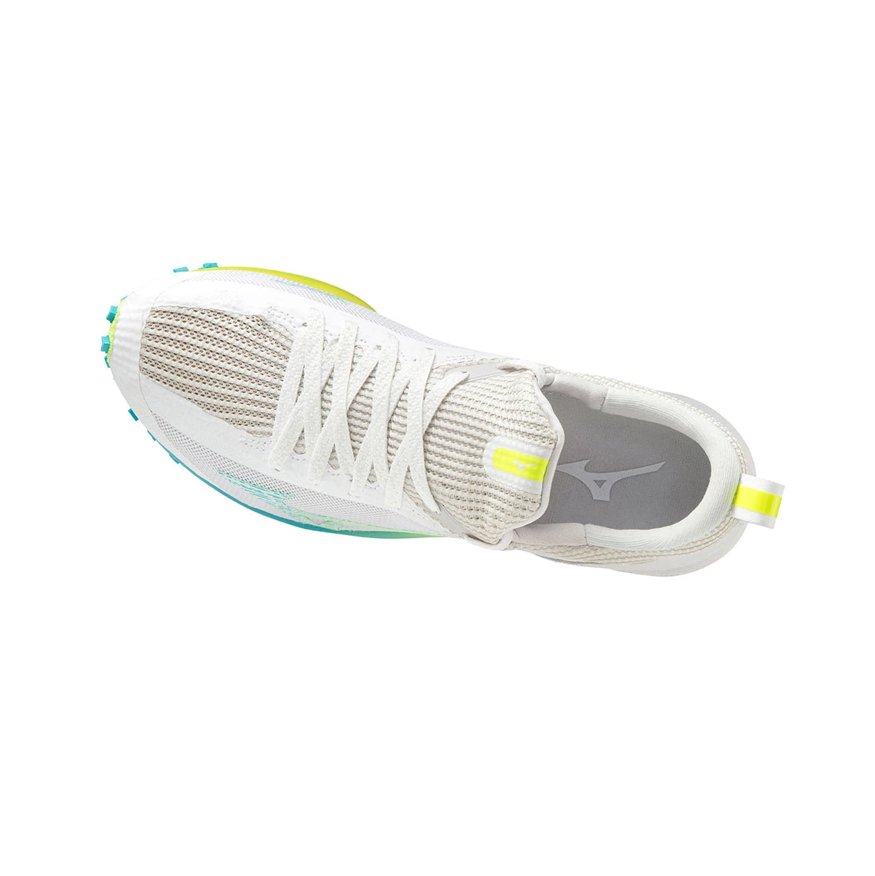 Zapatillas Running Mizuno Wave Duel 2 Mujer White/Yellow/Blue | 28451-RINJ