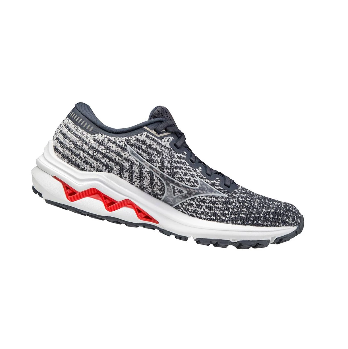 Zapatillas Running Mizuno Wave Inspire 17 Waveknit D (Anchos) Mujer Gris | 03719-CKUZ