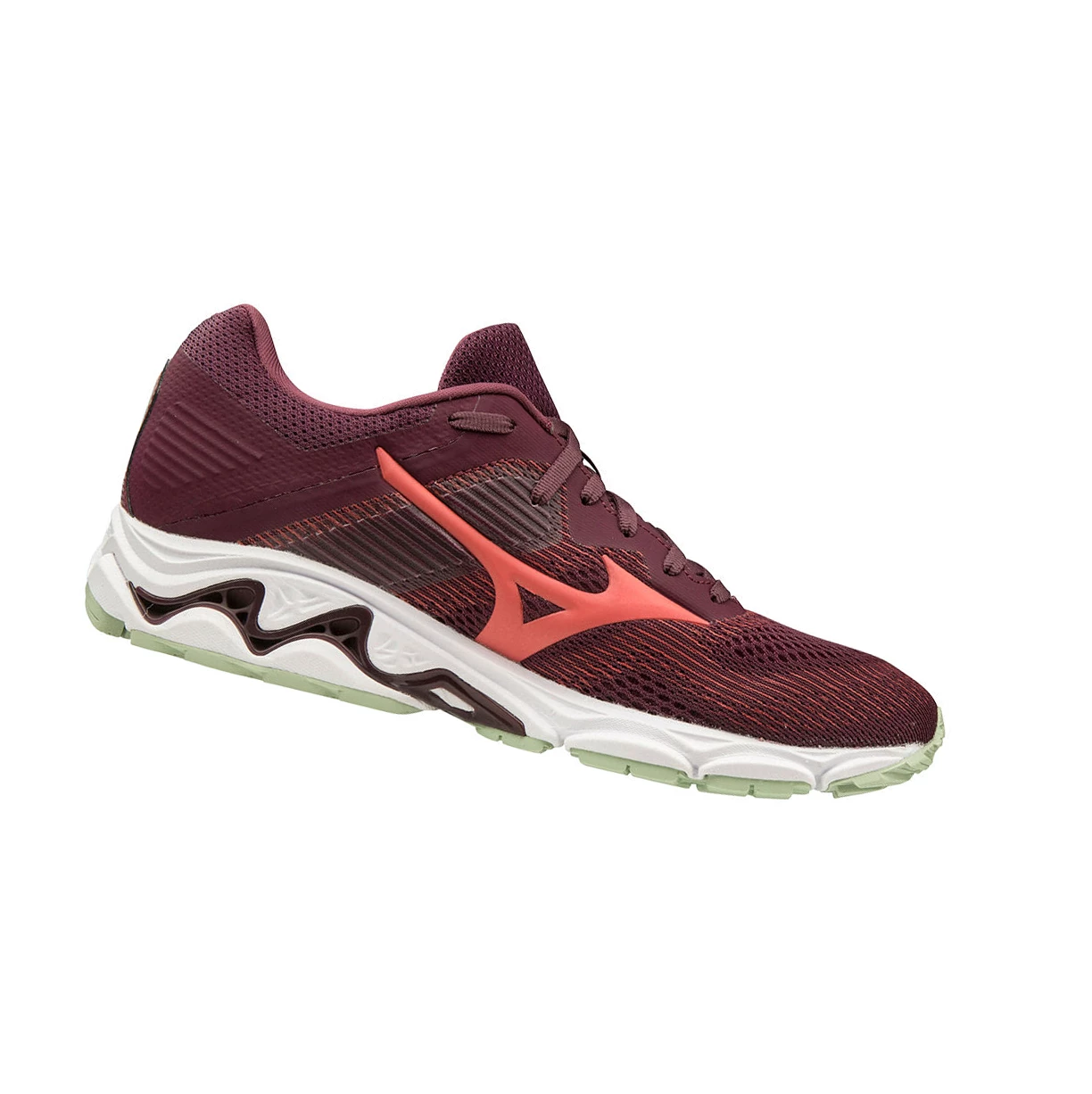 Zapatillas Running Mizuno Wave Inspire 16 Mujer Burdeos | 35861-WZIO