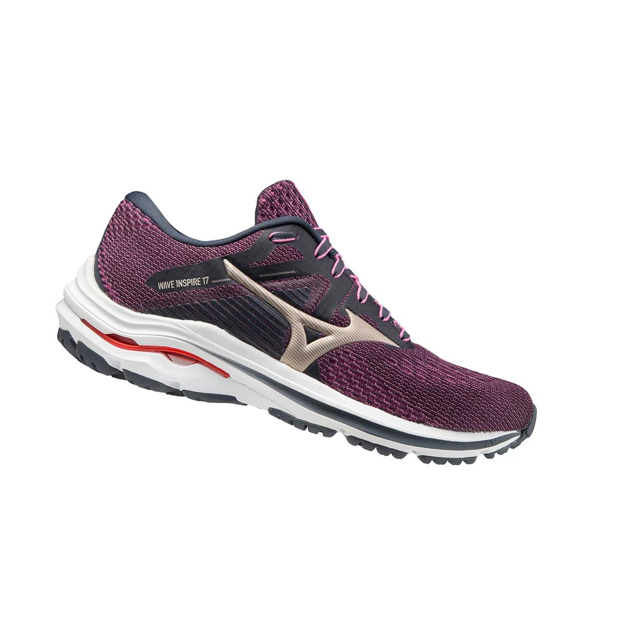 Zapatillas Running Mizuno Wave Inspire 17 Mujer Purple/White | 70682-NUGT