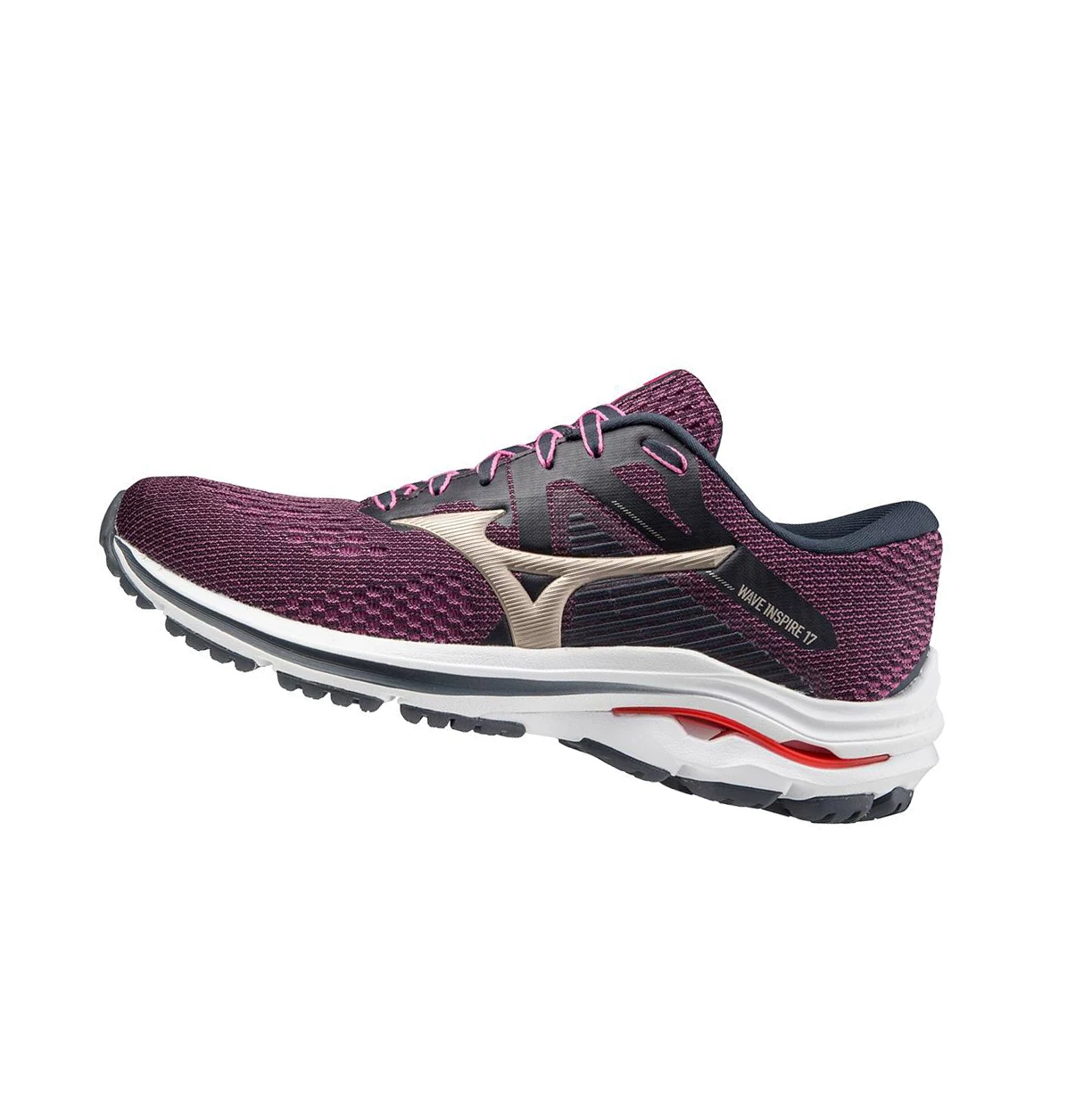 Zapatillas Running Mizuno Wave Inspire 17 Mujer Purple/White | 70682-NUGT