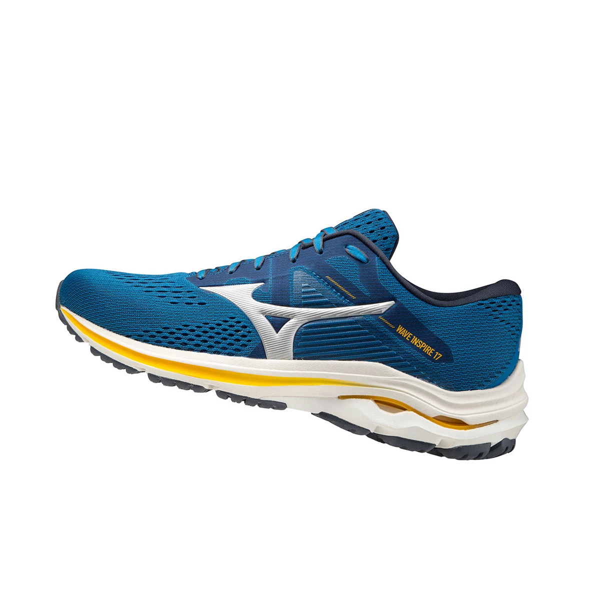 Zapatillas Running Mizuno Wave Inspire 17 Hombre Blue/Silver | 92046-IERN