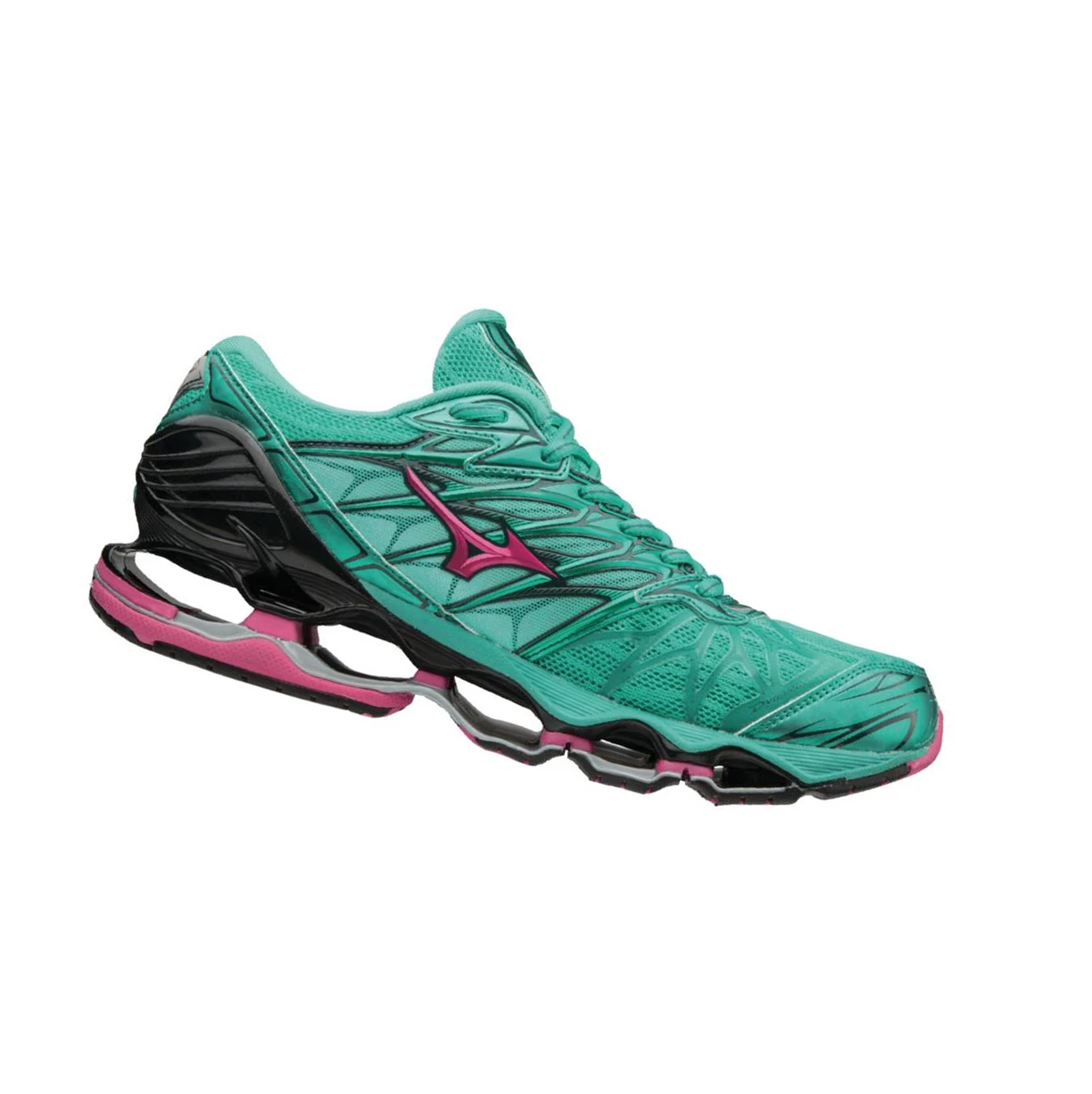 Zapatillas Running Mizuno Wave Prophecy 7 Mujer Verde | 35624-ZJXQ