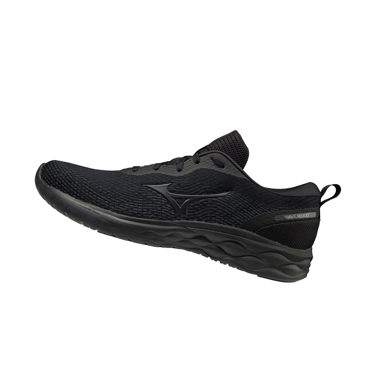 Zapatillas Running Mizuno Wave Revolt Hombre Negras | 45017-RPEN