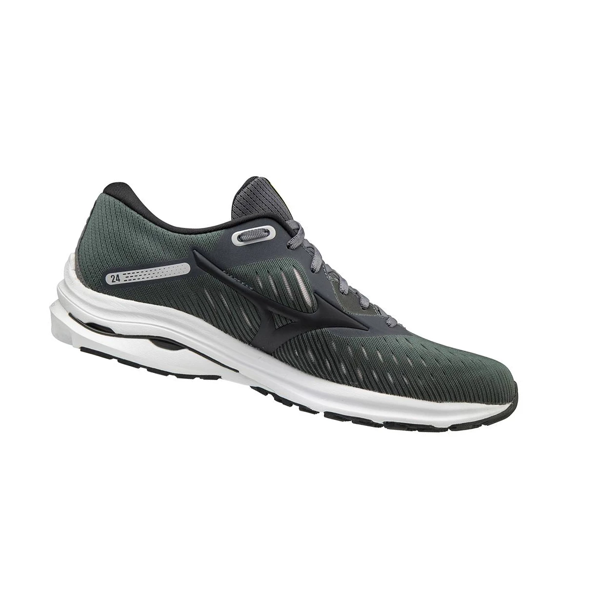 Zapatillas Running Mizuno Wave Rider 24 2e (Anchos) Hombre Verde Oscuro | 08519-PQKS