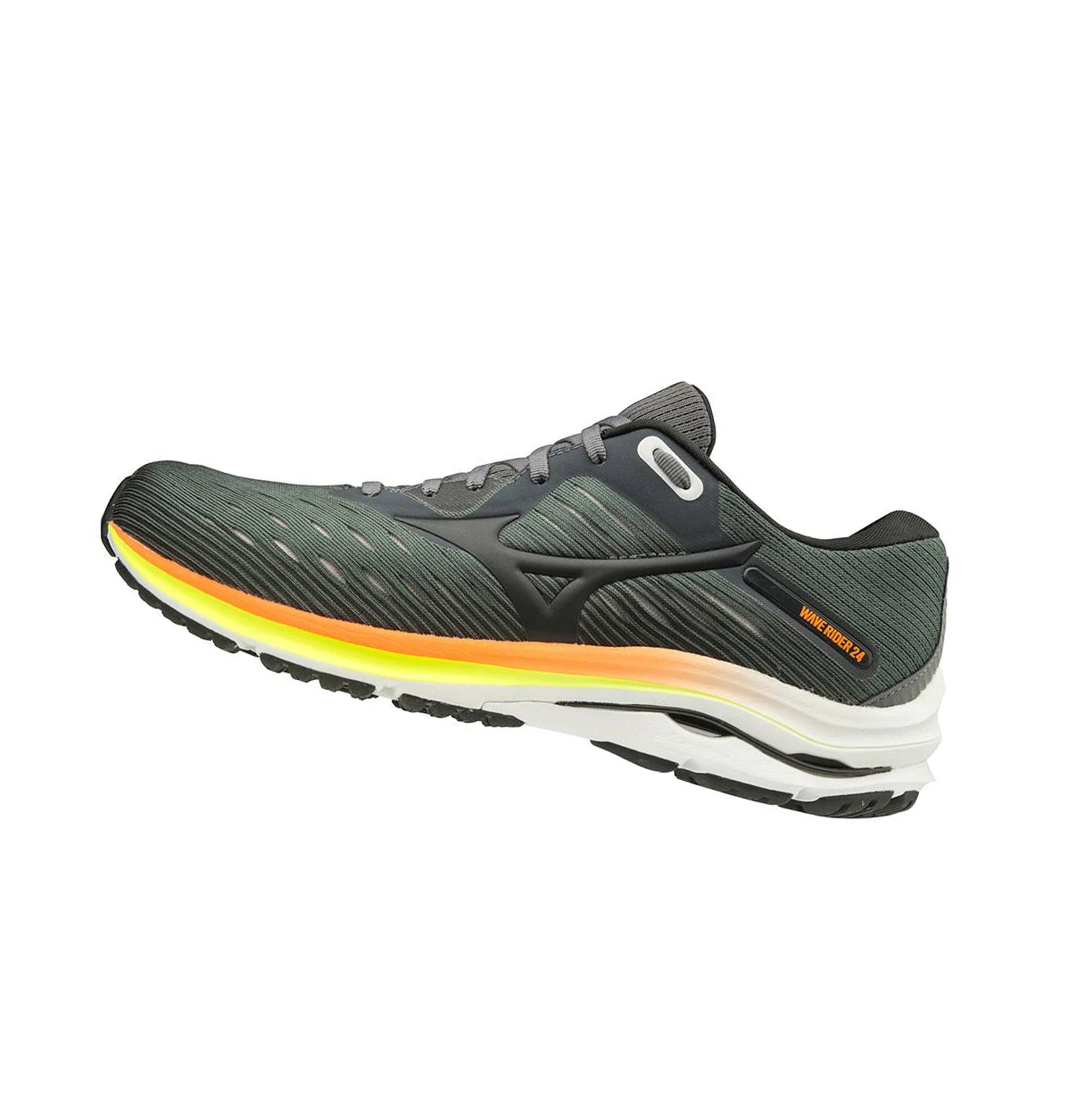 Zapatillas Running Mizuno Wave Rider 24 2e (Anchos) Hombre Verde Oscuro | 08519-PQKS