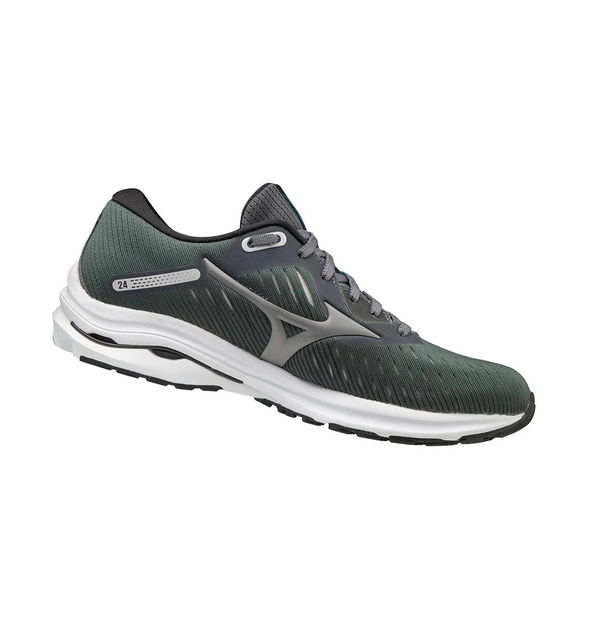 Zapatillas Running Mizuno Wave Rider 24 Mujer Verde Oscuro | 19028-OISU