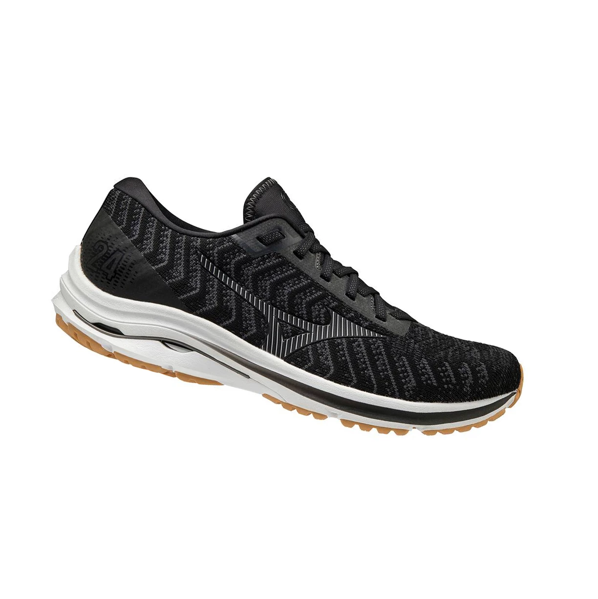 Zapatillas Running Mizuno Wave Rider 24 Waveknitﾙ 2e (Anchos) Hombre Gris | 24378-REDZ