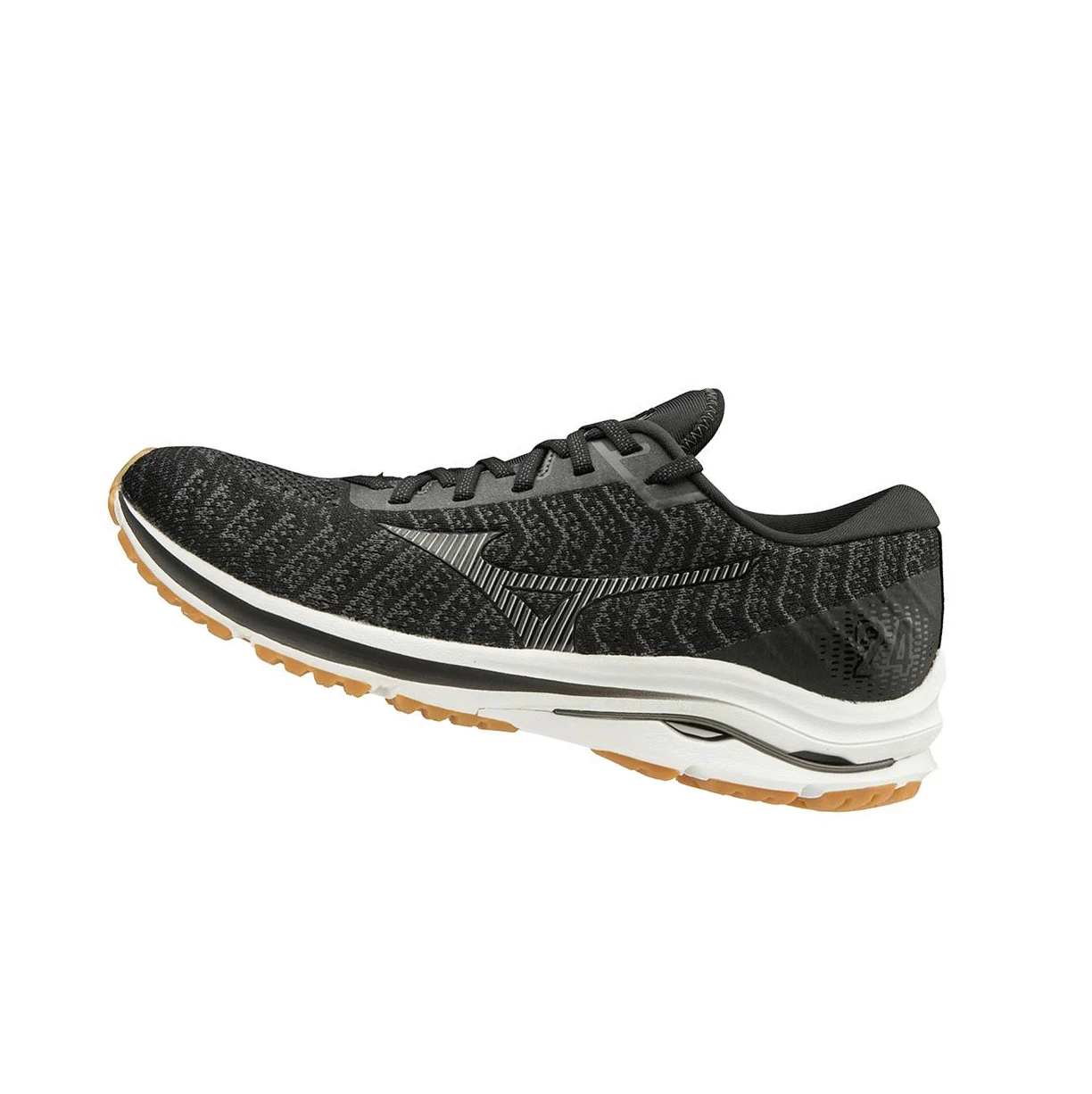 Zapatillas Running Mizuno Wave Rider 24 Waveknitﾙ 2e (Anchos) Hombre Gris | 24378-REDZ