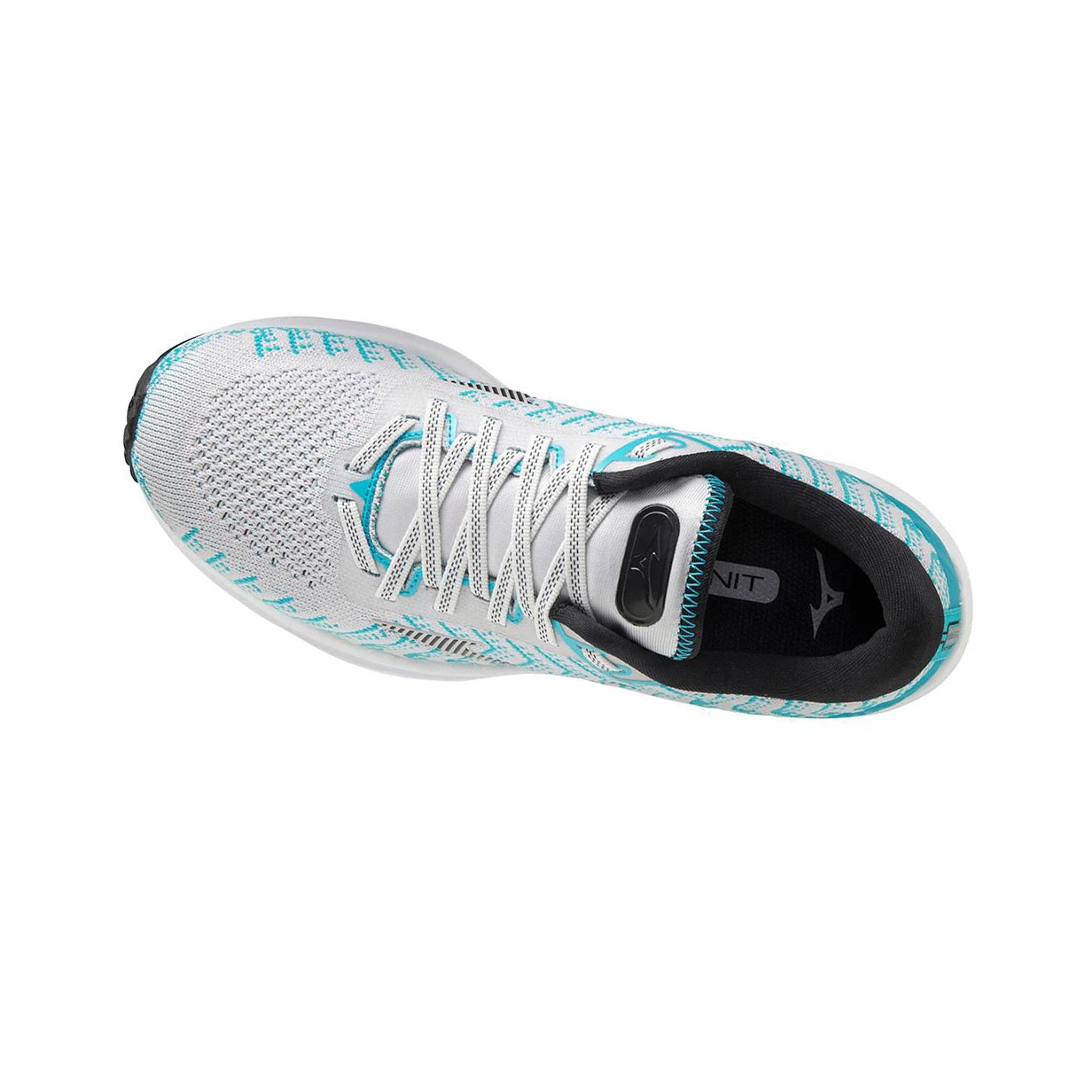 Zapatillas Running Mizuno Wave Rider 24 Waveknitﾙ Mujer White/Blue | 48026-GQPN