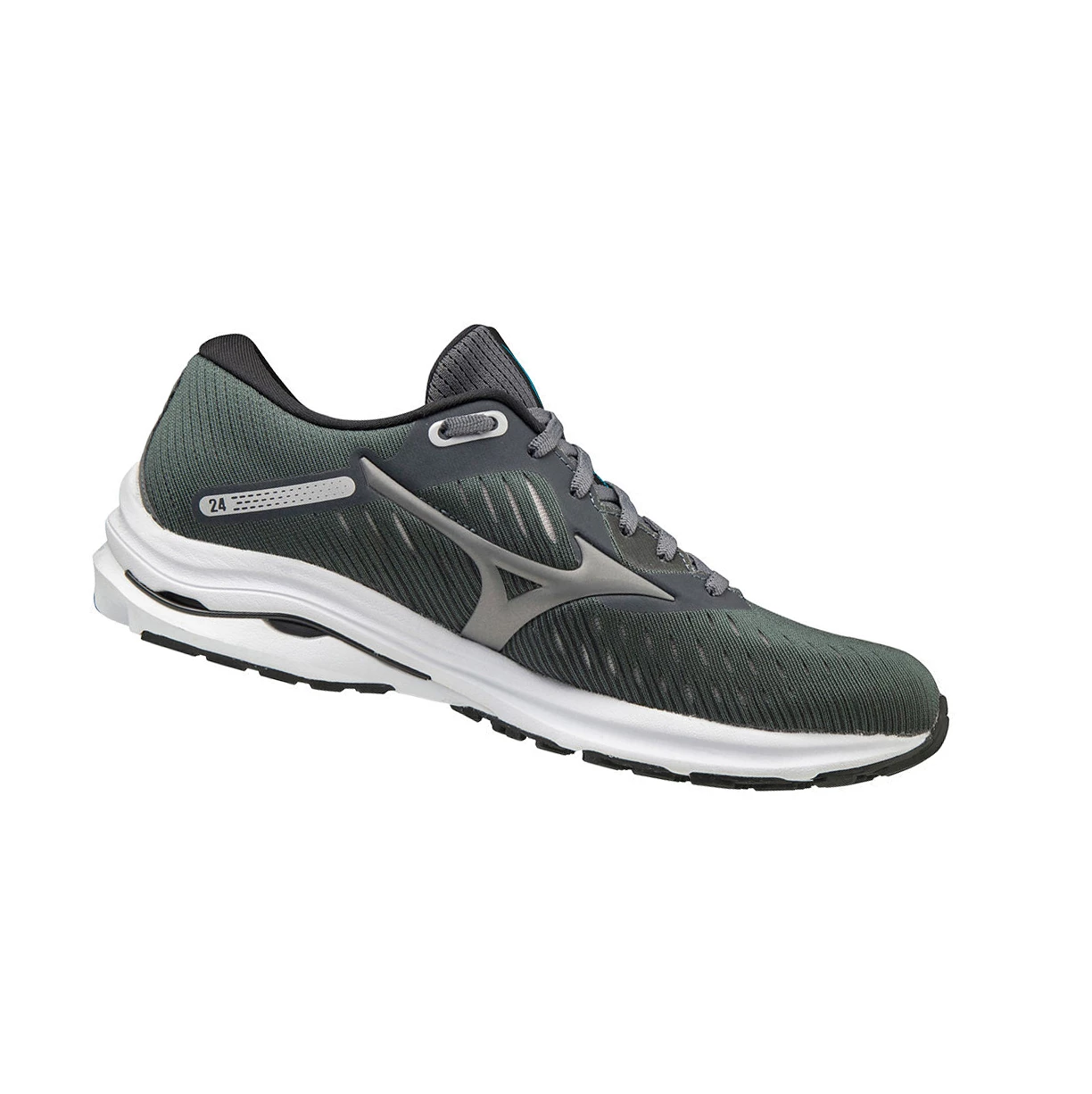 Zapatillas Running Mizuno Wave Rider 24 Mujer Grey/Blue | 61258-AOZQ