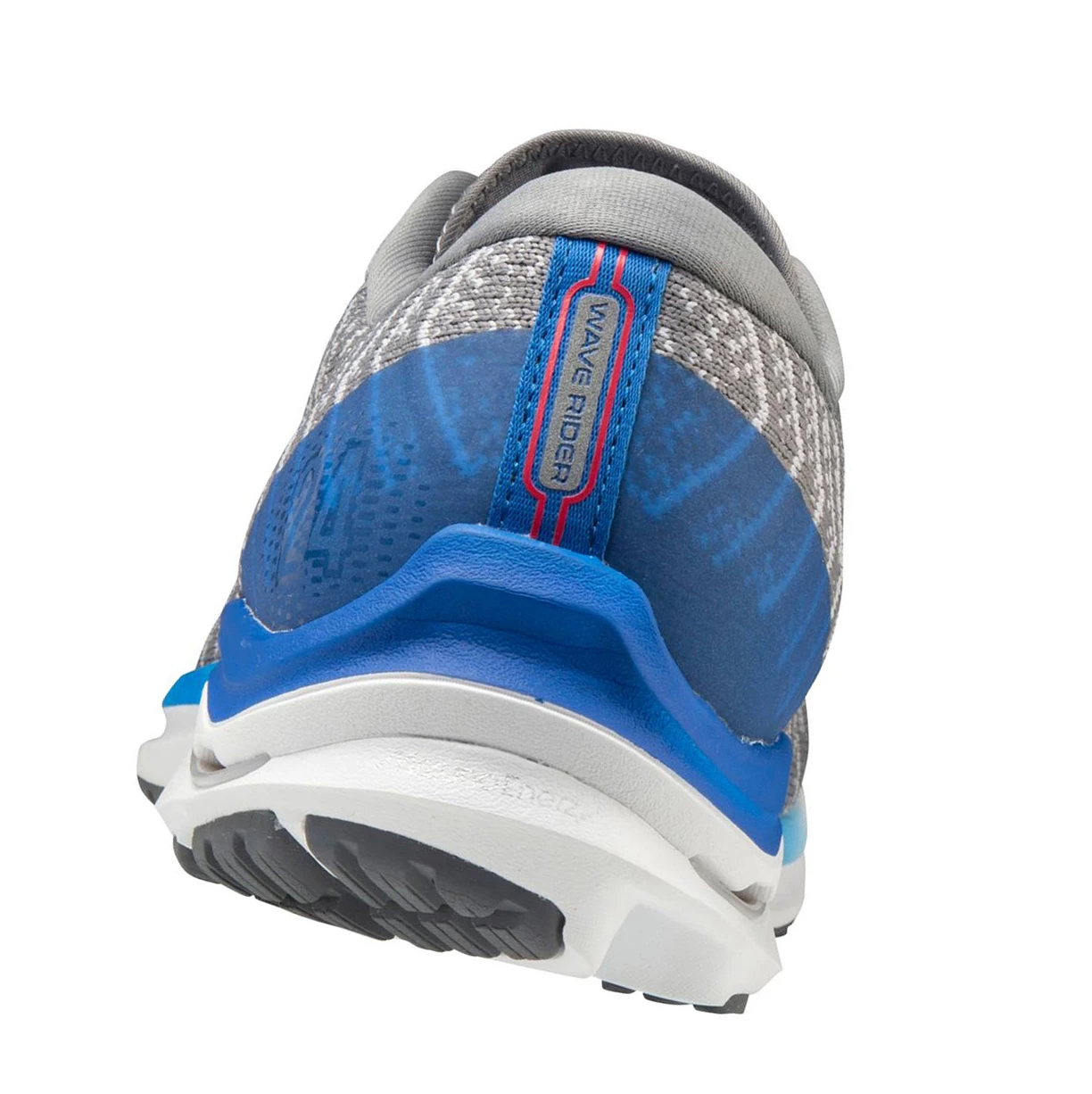 Zapatillas Running Mizuno Wave Rider 24 Waveknitﾙ 2e (Anchos) Hombre Grey/White | 69432-XEKW