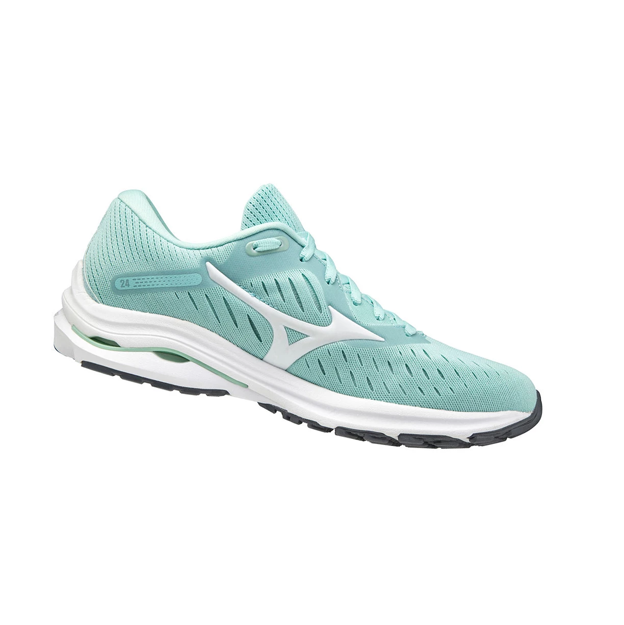 Zapatillas Running Mizuno Wave Rider 24 Mujer Turquoise/White | 91483-TPMN