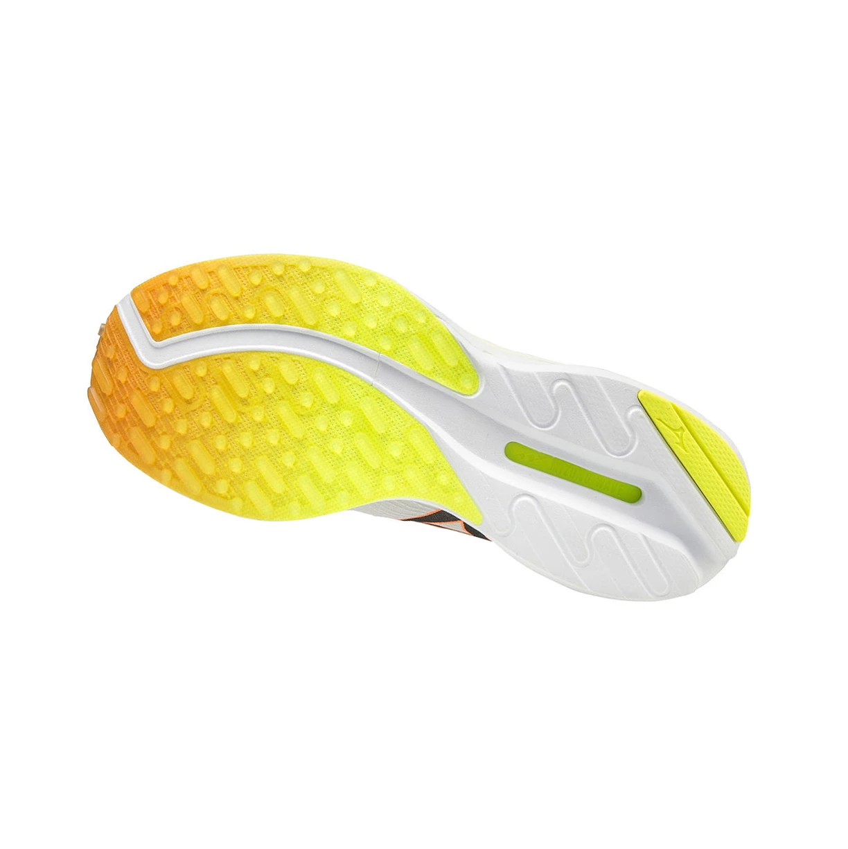 Zapatillas Running Mizuno Wave Rider Neo Hombre White/Black/Orange | 68975-JUYM