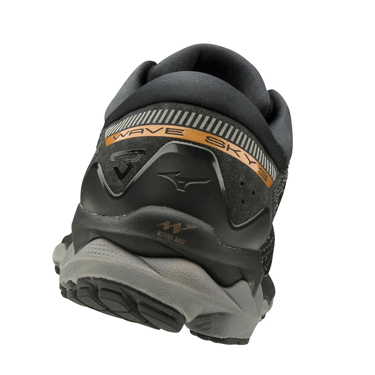 Zapatillas Running Mizuno Wave Sky 3 Hombre Black/Grey | 27389-ANCW