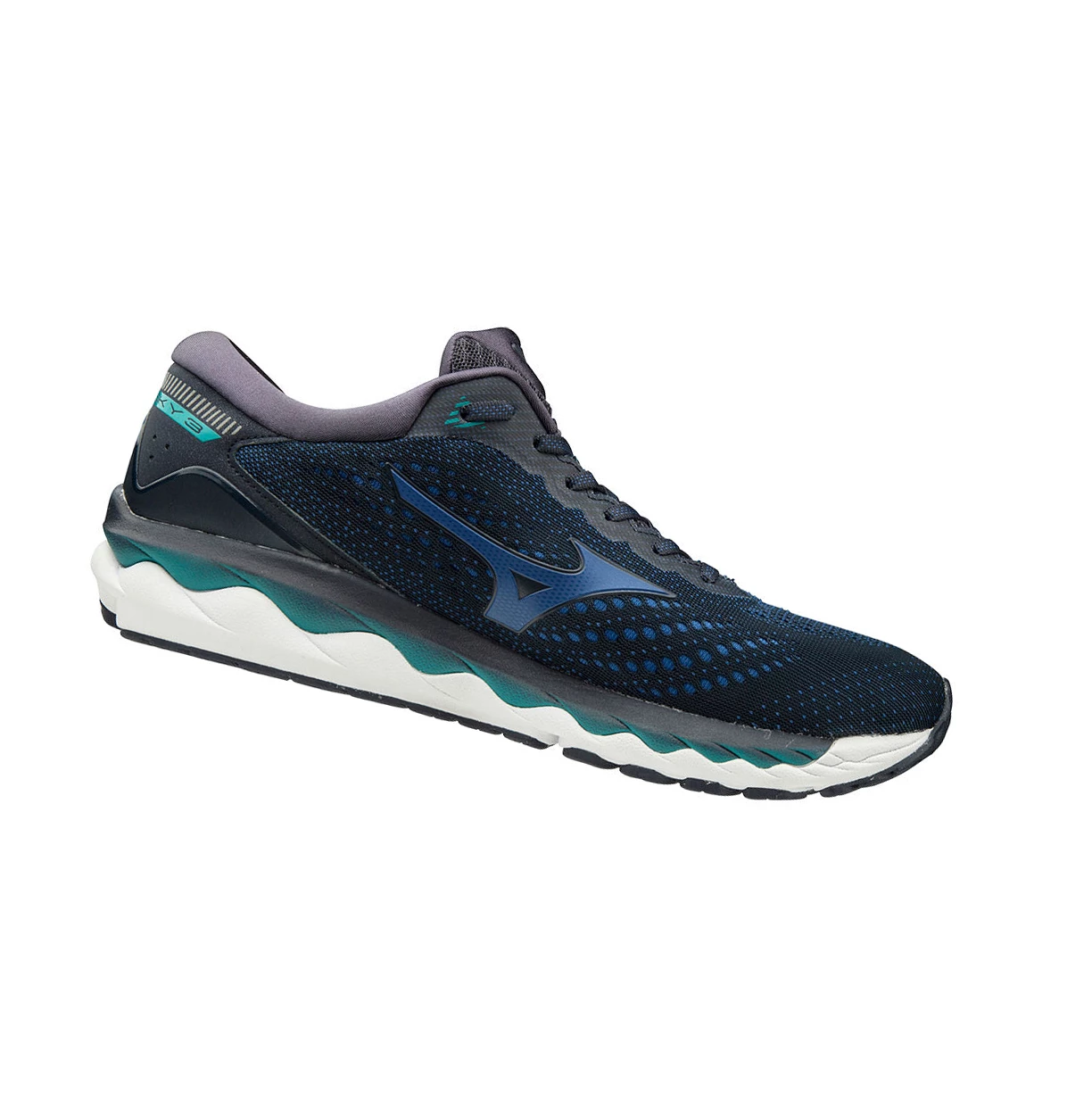 Zapatillas Running Mizuno Wave Sky 3 Hombre Navy/Blue | 62173-DZJV