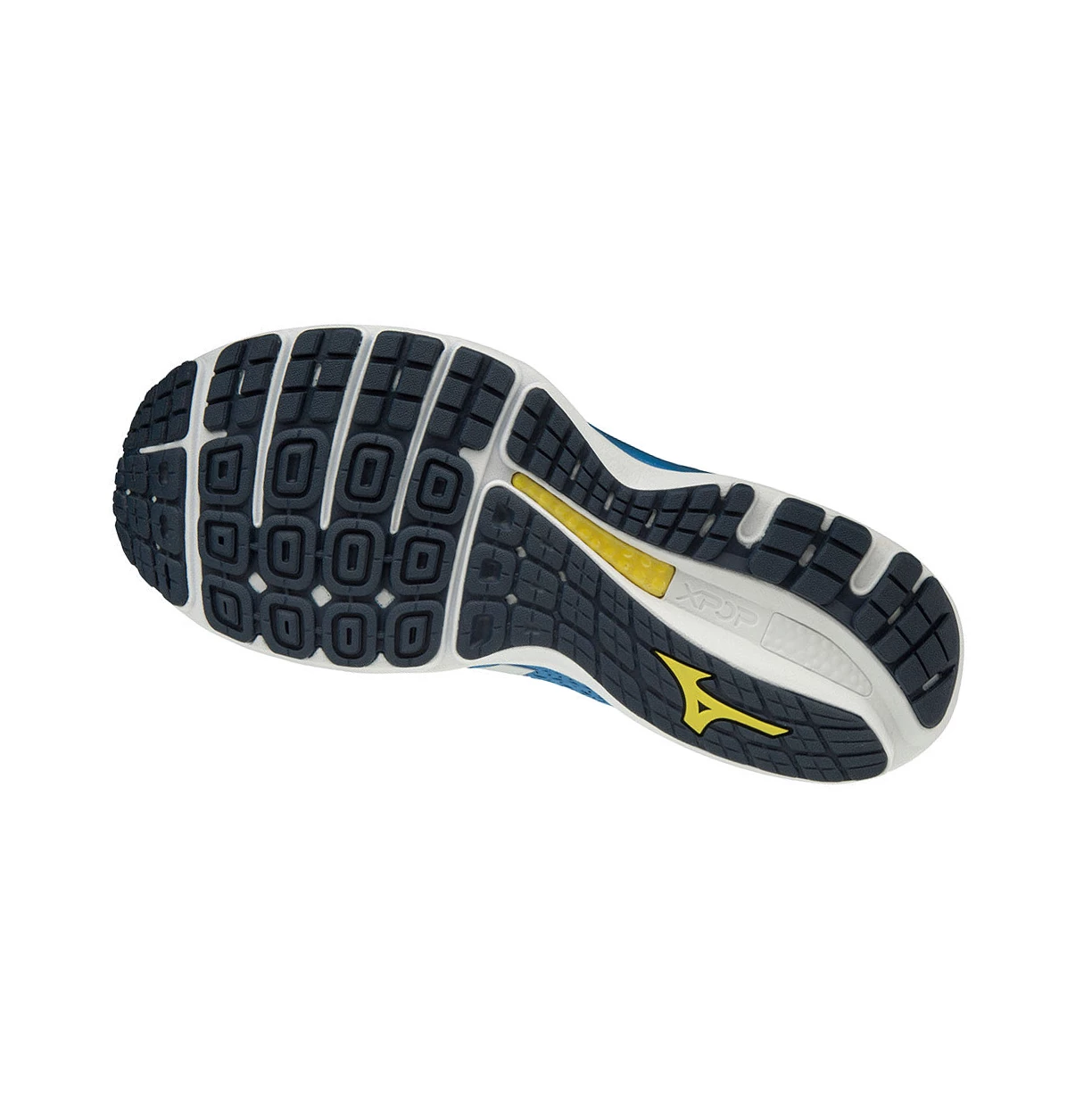 Zapatillas Running Mizuno Wave Sky 3 Hombre Blue/White/Yellow | 87654-JRTK