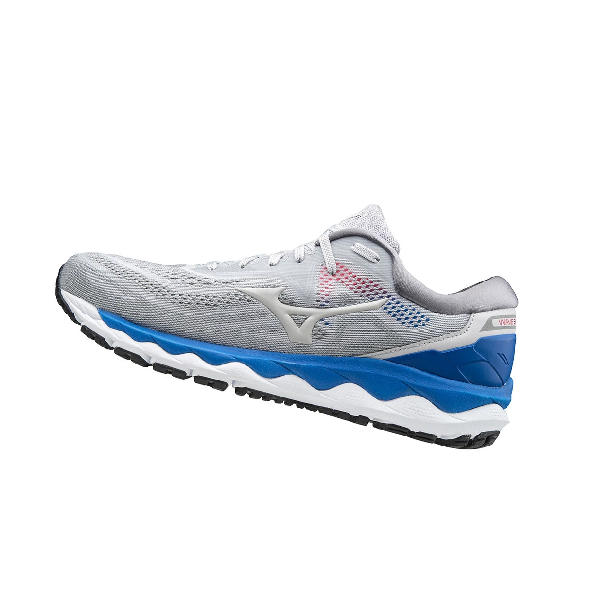 Zapatillas Running Mizuno Wave Sky 4 Hombre Grey/Blue | 15279-RLSU