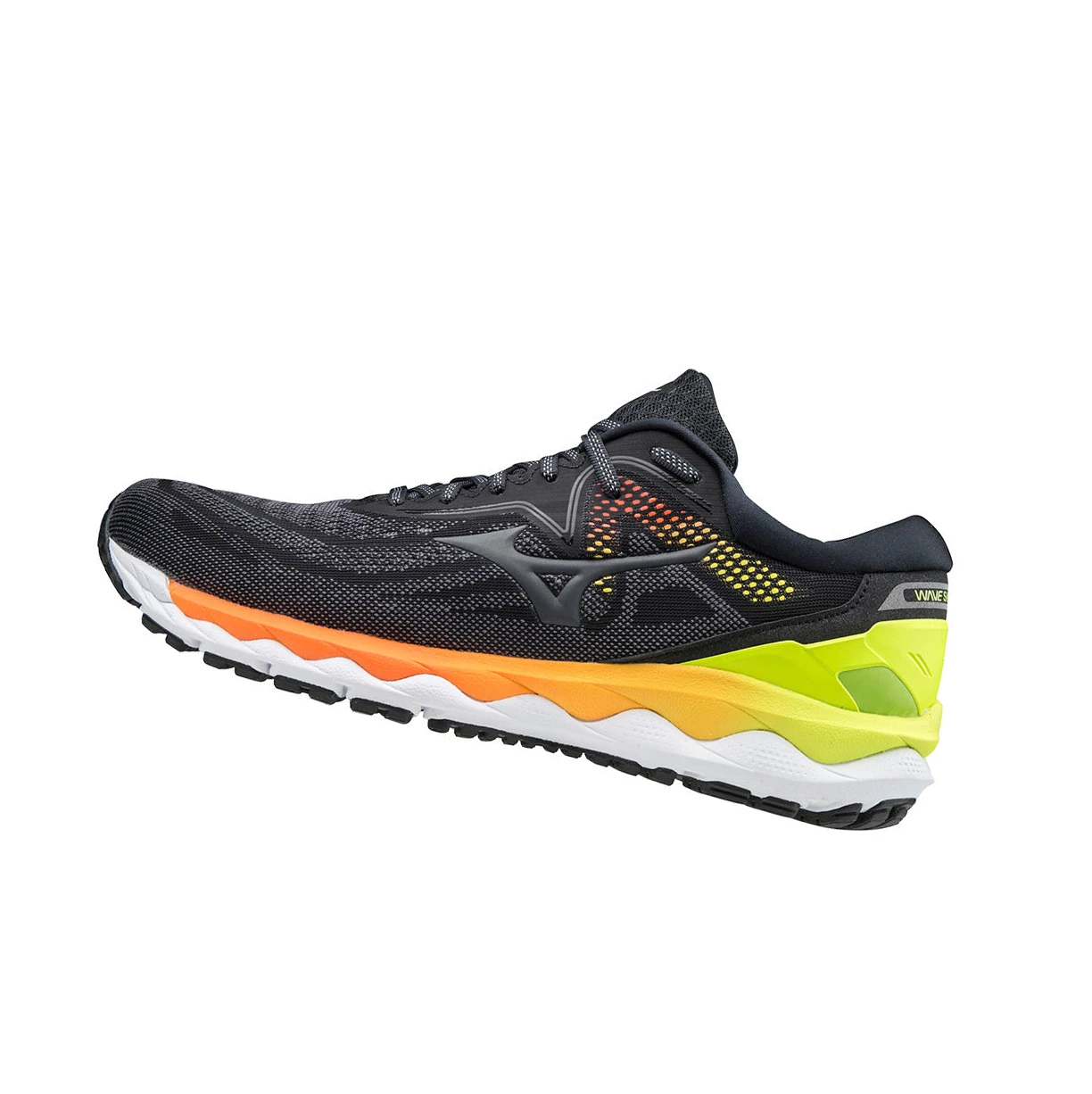 Zapatillas Running Mizuno Wave Sky 4 Hombre Grey/Yellow | 35861-OQGE