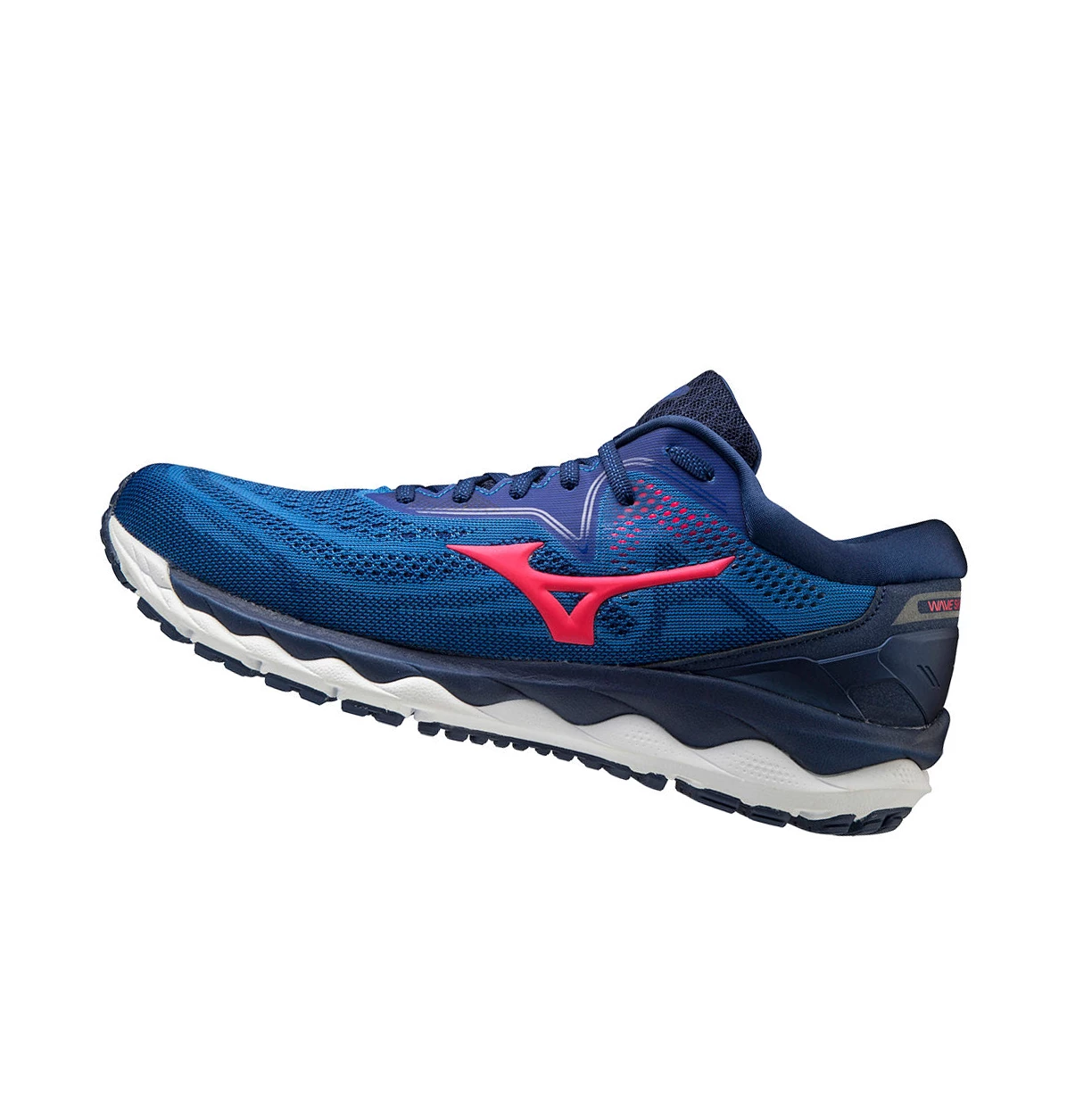 Zapatillas Running Mizuno Wave Sky 4 Hombre Blue/Pink | 98714-UAOW