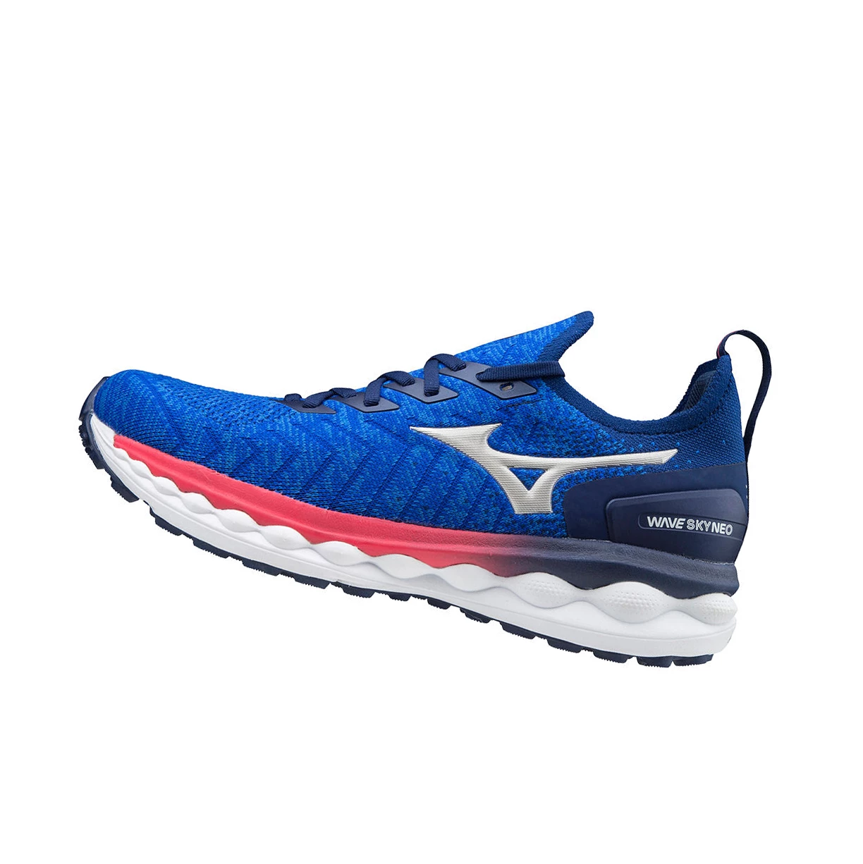 Zapatillas Running Mizuno Wave Sky Neo Hombre Blue/Silver/Pink | 72041-FBDR