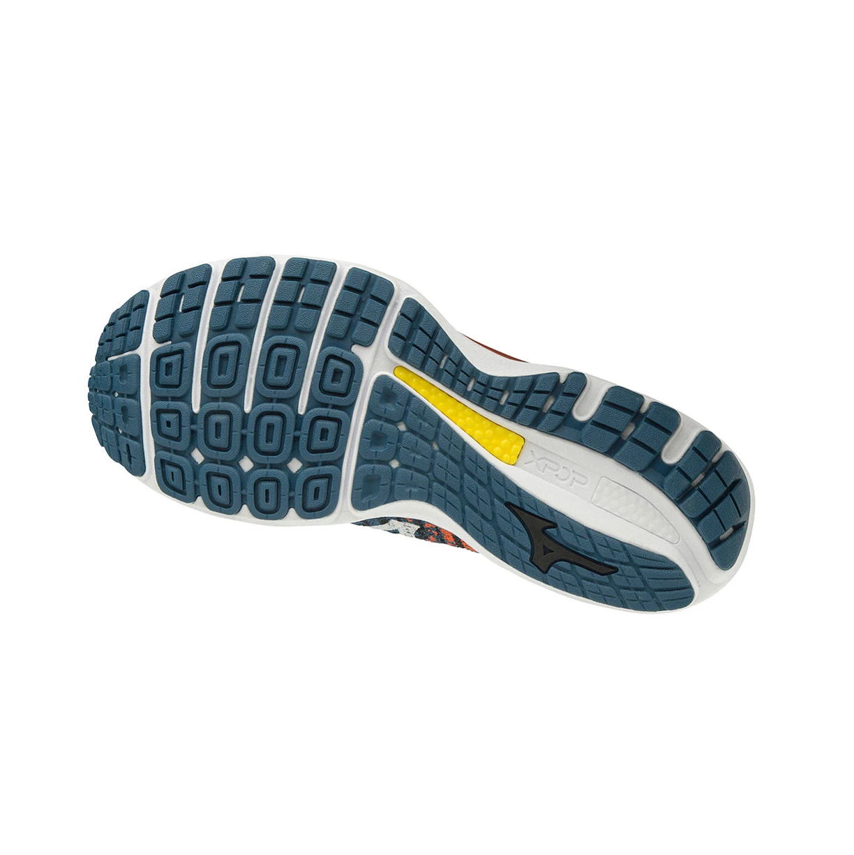 Zapatillas Running Mizuno Wave Sky Waveknit 3 Hombre Blue/White/Brown | 40251-OSFL