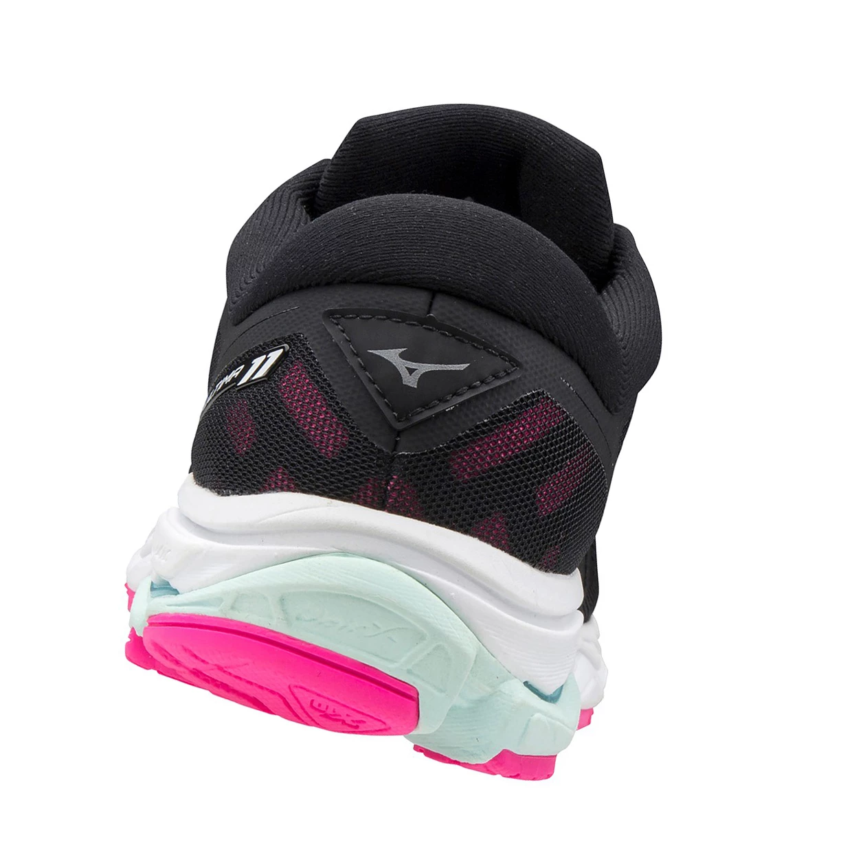 Zapatillas Running Mizuno Wave Ultima 11 Mujer Black/Light Turquoise/Pink | 17209-SYBF