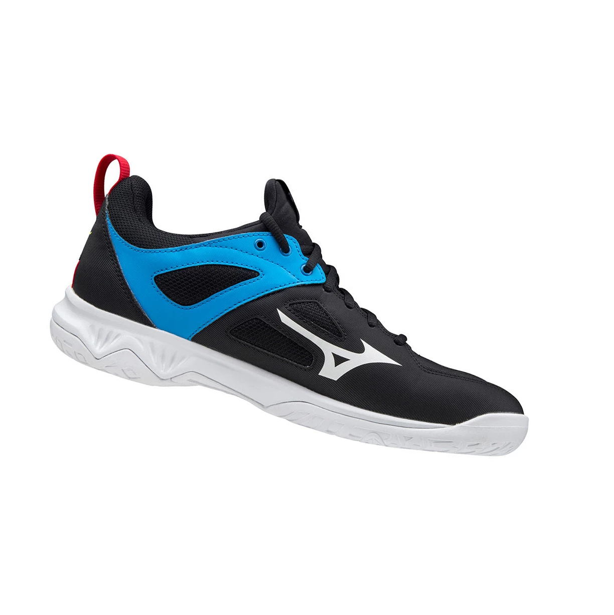 Zapatillas de Balonmano Mizuno Ghost Shadow Hombre Black/White/Blue | 23670-JWVH