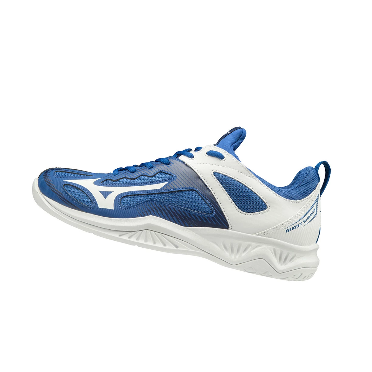 Zapatillas de Balonmano Mizuno Ghost Shadow Hombre Blue/White/Blue | 45962-RJWF