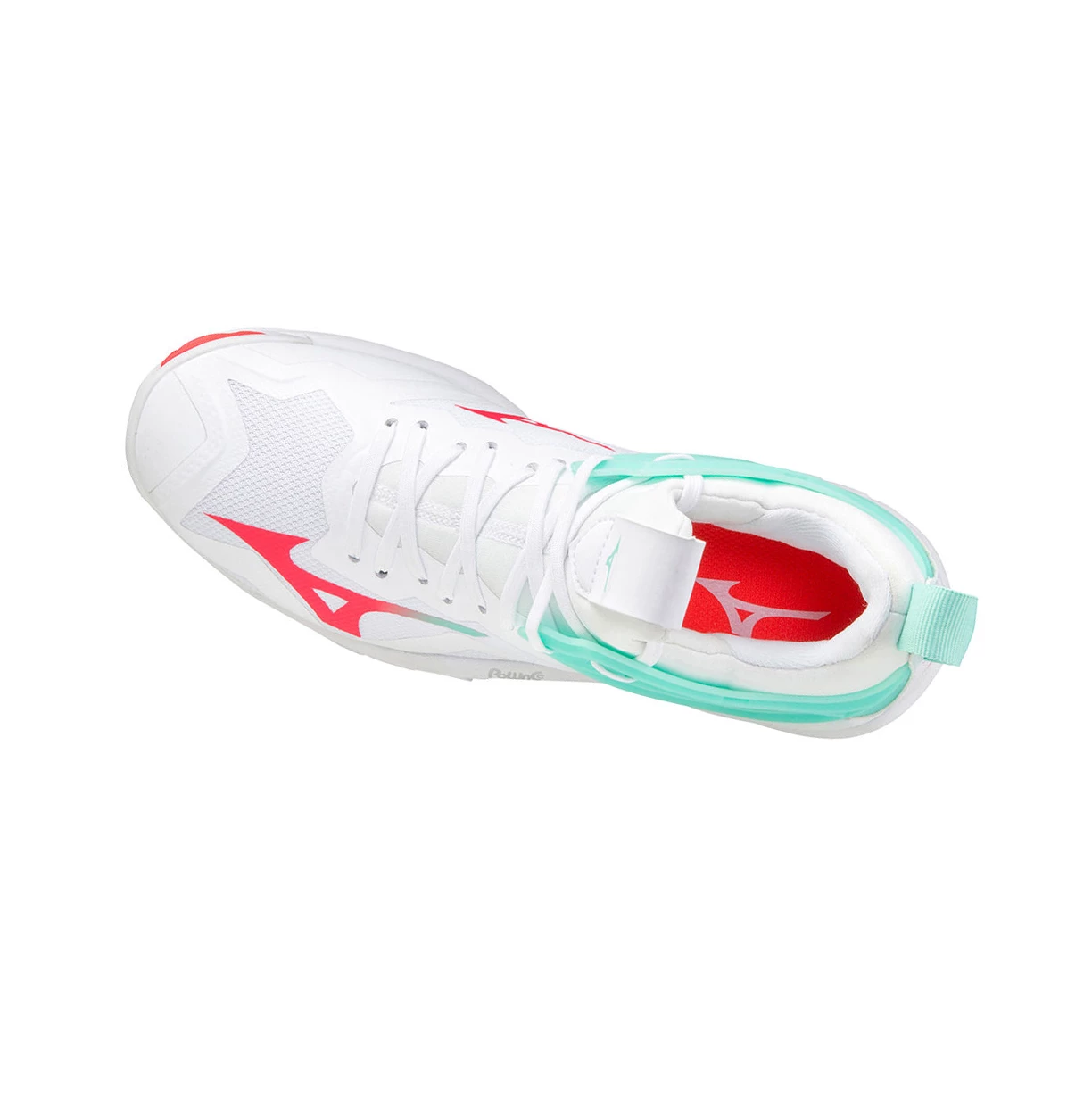 Zapatillas de Balonmano Mizuno Wave Mirage 3 Mujer White/Coral | 67925-GKFL