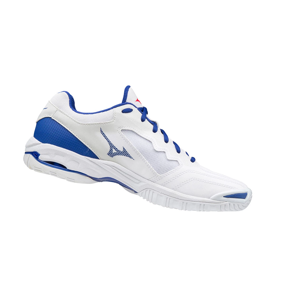 Zapatillas de Balonmano Mizuno Wave Phantom 2 Hombre White/Blue/Pink | 68971-KWZJ