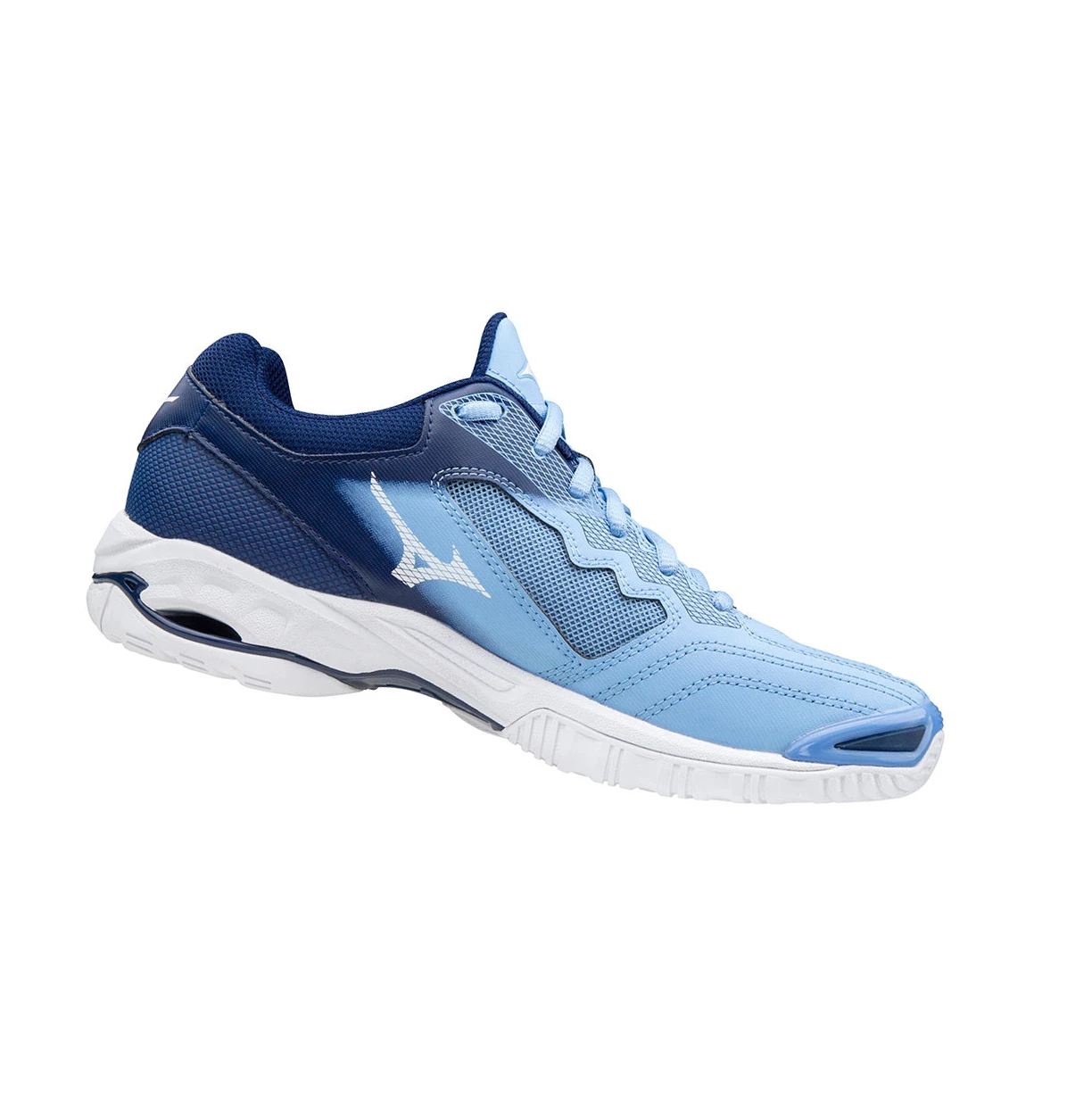 Zapatillas de Balonmano Mizuno Wave Phantom 2 Mujer Blue/White | 69702-OXMV