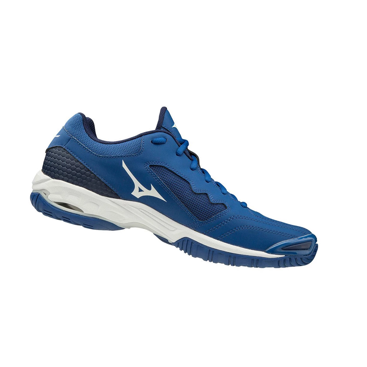 Zapatillas de Balonmano Mizuno Wave Phantom 2 Mujer Blue/White/Blue | 78329-TSJD