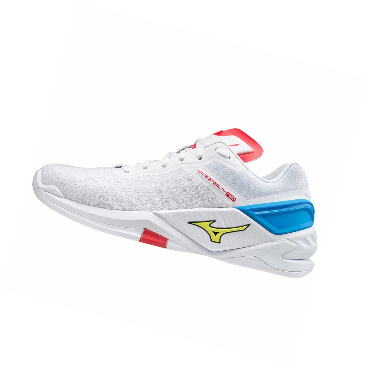 Zapatillas de Balonmano Mizuno Wave Stealth Neo Mujer White/Yellow | 38694-YBAR