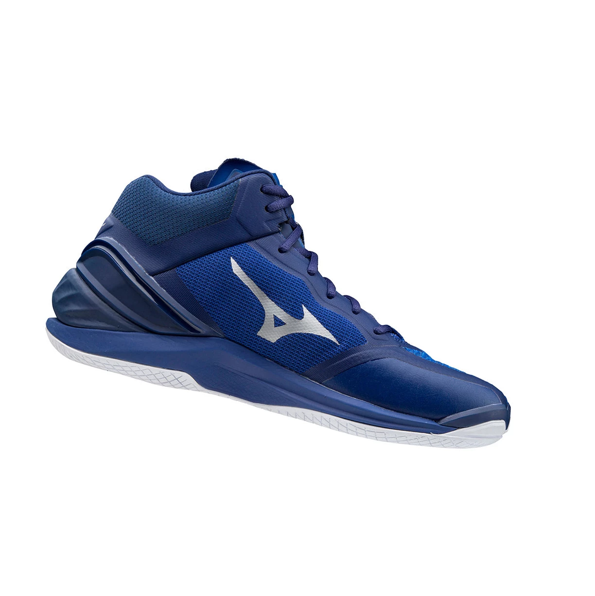 Zapatillas de Balonmano Mizuno Wave Stealth Neo Mid Hombre Blue/Silver/Pink | 52178-CSHK