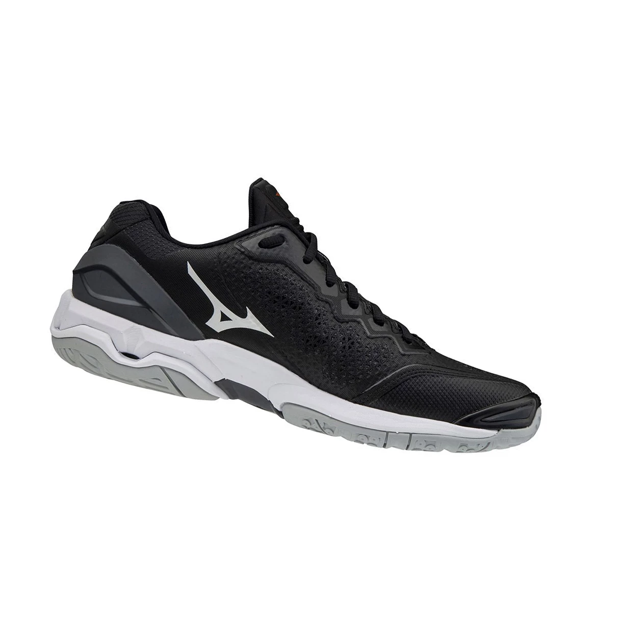 Zapatillas de Balonmano Mizuno Wave Stealth V Mujer Black/White | 52684-PZFX